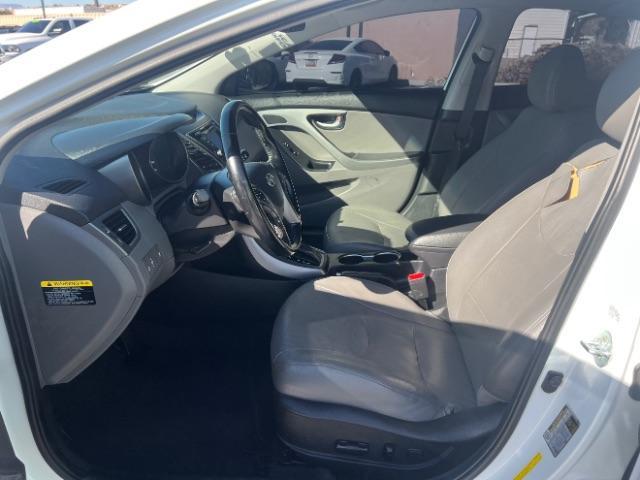 2016 Quartz White Pearl /Gray Hyundai Elantra Limited (5NPDH4AE3GH) with an Nu 1.8L I-4 DOHC engine, Automatic transmission, located at 1865 East Red Hills Pkwy, St. George, 84770, (435) 628-0023, 37.120850, -113.543640 - We specialize in helping ALL people get the best financing available. No matter your credit score, good, bad or none we can get you an amazing rate. Had a bankruptcy, divorce, or repossessions? We give you the green light to get your credit back on the road. Low down and affordable payments that fit - Photo#14