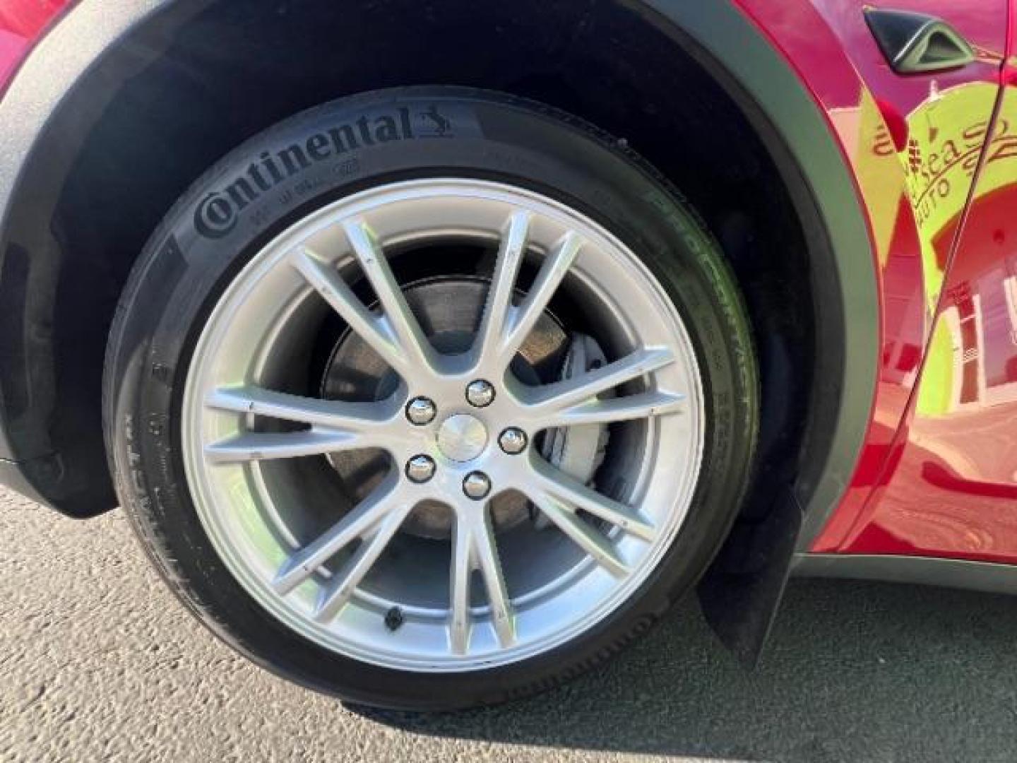 2023 Red Multi-Coat /Black Tesla Model Y Long Range Dual Motor All-Wheel Drive | AWD (7SAYGAEE6PF) with an ELECTRIC engine, Electric transmission, located at 1865 East Red Hills Pkwy, St. George, 84770, (435) 628-0023, 37.120850, -113.543640 - Photo#12