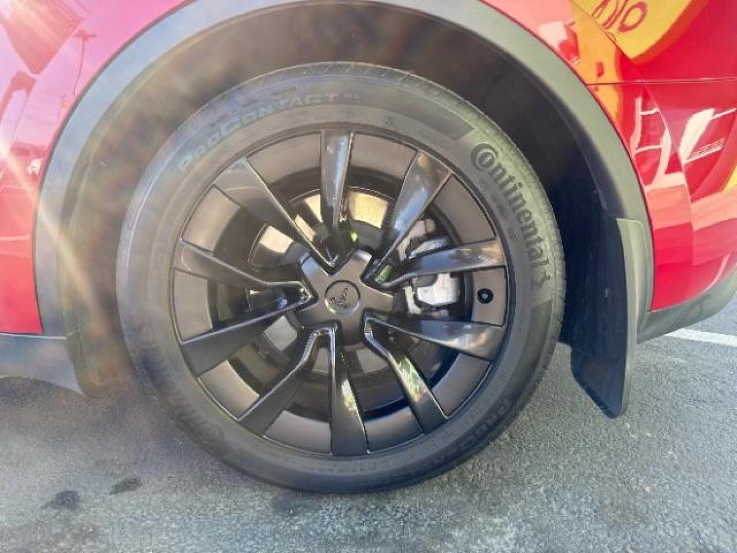 2023 Red Multi-Coat /Black Tesla Model Y Long Range Dual Motor All-Wheel Drive | AWD (7SAYGAEE6PF) with an ELECTRIC engine, Electric transmission, located at 1865 East Red Hills Pkwy, St. George, 84770, (435) 628-0023, 37.120850, -113.543640 - This has HW4 the most current Full Self Driving hardware AND 3rd row. 7 seats, excellent condition. 1 owner, NO accidents, Tow hitch. Battery is 98% healthy, Charges to 300 miles. Warrany: Bumper to bumper until Dec 2027 or 50k miles. Motor and Battery warranty up to Dec 2031 or 120k miles Your - Photo#7