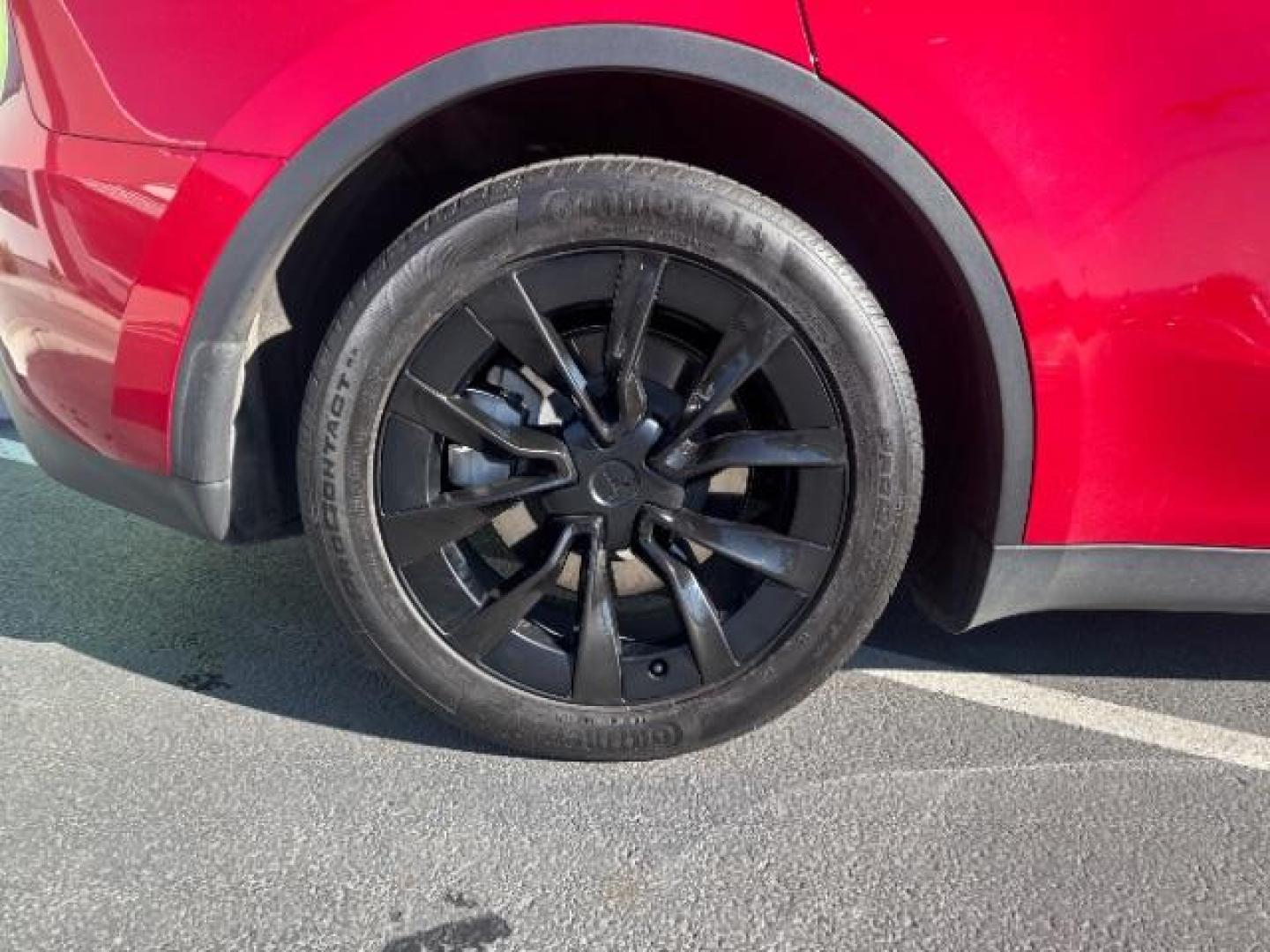 2023 Red Multi-Coat /Black Tesla Model Y Long Range Dual Motor All-Wheel Drive | AWD (7SAYGAEE6PF) with an ELECTRIC engine, Electric transmission, located at 1865 East Red Hills Pkwy, St. George, 84770, (435) 628-0023, 37.120850, -113.543640 - This has HW4 the most current Full Self Driving hardware AND 3rd row. 7 seats, excellent condition. 1 owner, NO accidents, Tow hitch. Battery is 98% healthy, Charges to 300 miles. Warrany: Bumper to bumper until Dec 2027 or 50k miles. Motor and Battery warranty up to Dec 2031 or 120k miles Your - Photo#8