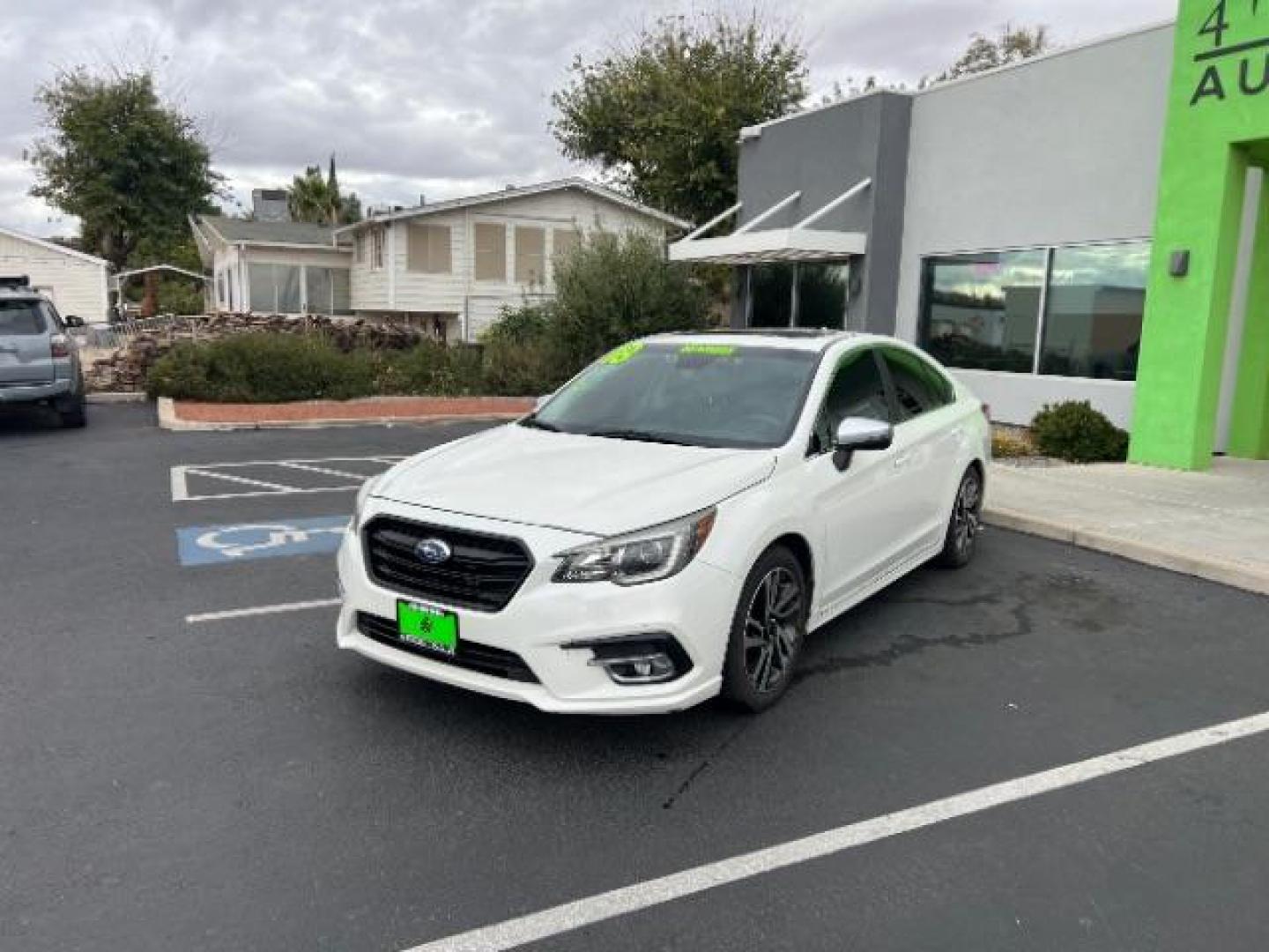 2018 Crystal White Pearl /Two-Tone Gray Subaru Legacy 2.5i Sport (4S3BNAS64J3) with an 2.5L H-4 DOHC engine, Automatic transmission, located at 1865 East Red Hills Pkwy, St. George, 84770, (435) 628-0023, 37.120850, -113.543640 - Photo#2