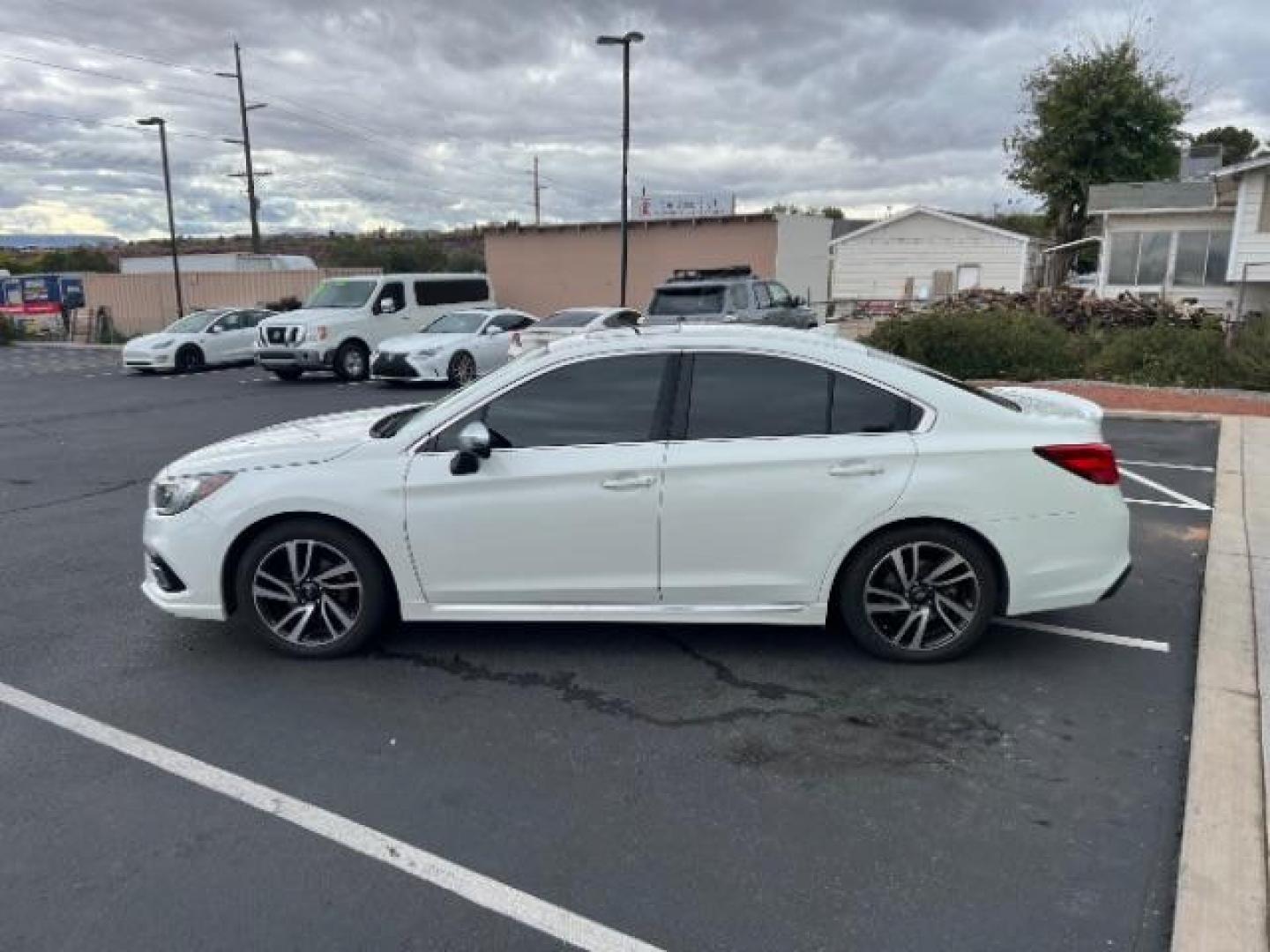 2018 Crystal White Pearl /Two-Tone Gray Subaru Legacy 2.5i Sport (4S3BNAS64J3) with an 2.5L H-4 DOHC engine, Automatic transmission, located at 1865 East Red Hills Pkwy, St. George, 84770, (435) 628-0023, 37.120850, -113.543640 - Photo#3