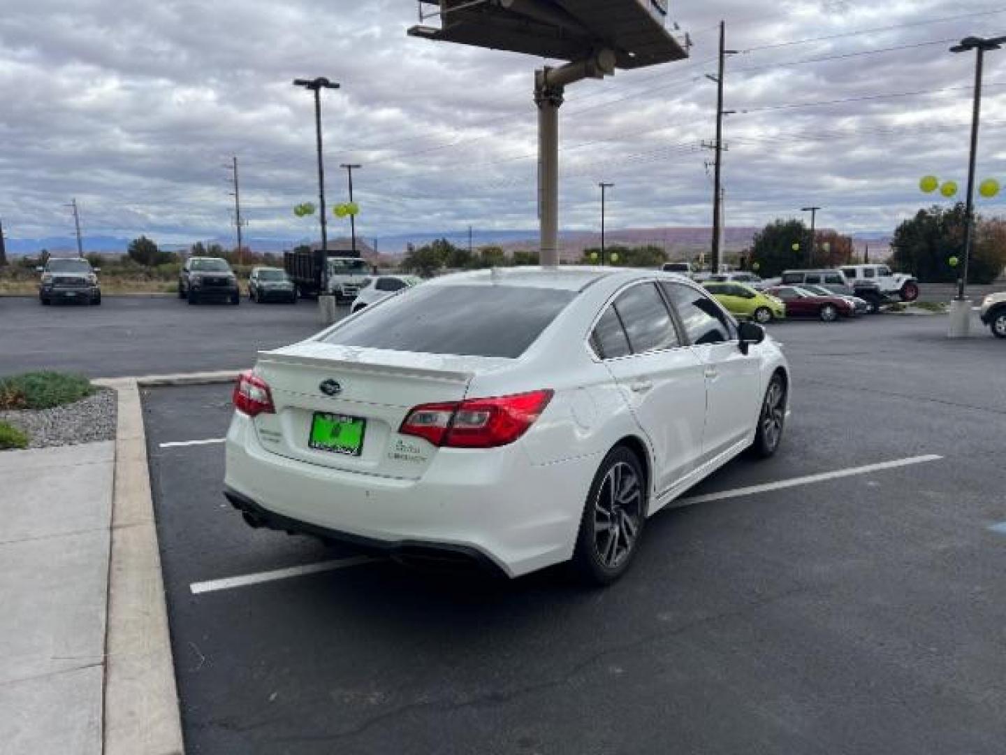 2018 Crystal White Pearl /Two-Tone Gray Subaru Legacy 2.5i Sport (4S3BNAS64J3) with an 2.5L H-4 DOHC engine, Automatic transmission, located at 1865 East Red Hills Pkwy, St. George, 84770, (435) 628-0023, 37.120850, -113.543640 - Photo#6