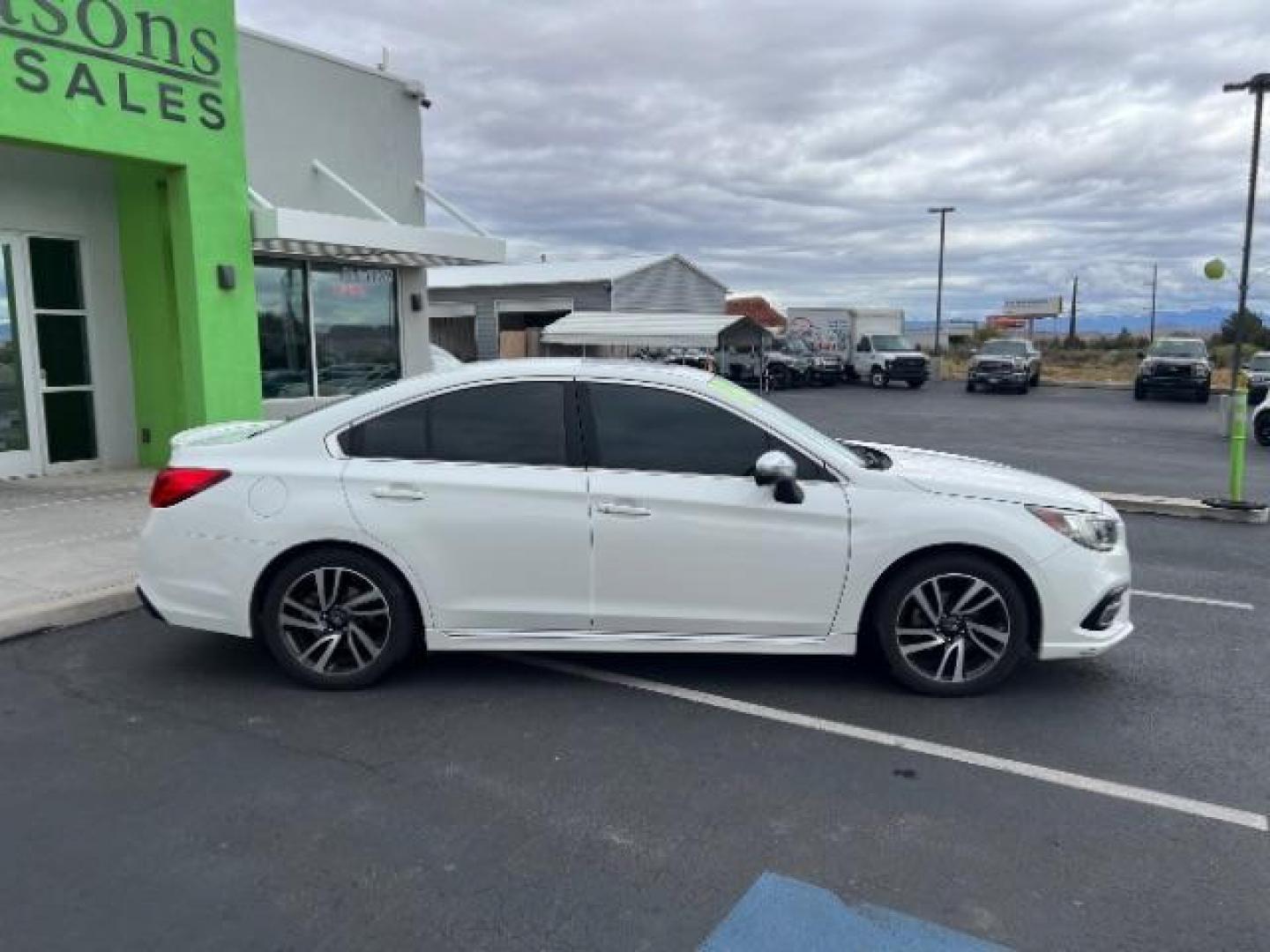 2018 Crystal White Pearl /Two-Tone Gray Subaru Legacy 2.5i Sport (4S3BNAS64J3) with an 2.5L H-4 DOHC engine, Automatic transmission, located at 1865 East Red Hills Pkwy, St. George, 84770, (435) 628-0023, 37.120850, -113.543640 - Photo#7