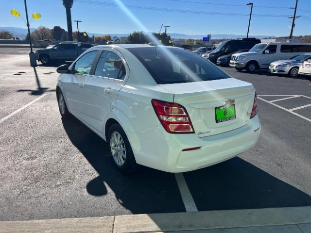 2017 Summit White /Jet Black/Dark Titanium Chevrolet Sonic LT Auto (1G1JD5SHXH4) with an ECOTEC 1.8L I-4 DOHC engine, Automatic transmission, located at 1865 East Red Hills Pkwy, St. George, 84770, (435) 628-0023, 37.120850, -113.543640 - We specialize in helping ALL people get the best financing available. No matter your credit score, good, bad or none we can get you an amazing rate. Had a bankruptcy, divorce, or repossessions? We give you the green light to get your credit back on the road. Low down and affordable payments that fit - Photo#4