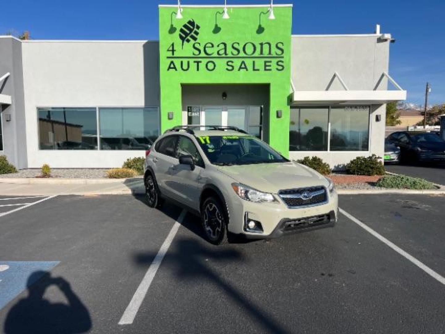 2017 Desert Khaki /Black Subaru Crosstrek 2.0i (JF2GPAACXHG) with an 2L H-4 DOHC engine, Manual transmission, located at 1865 East Red Hills Pkwy, St. George, 84770, (435) 628-0023, 37.120850, -113.543640 - Photo#0