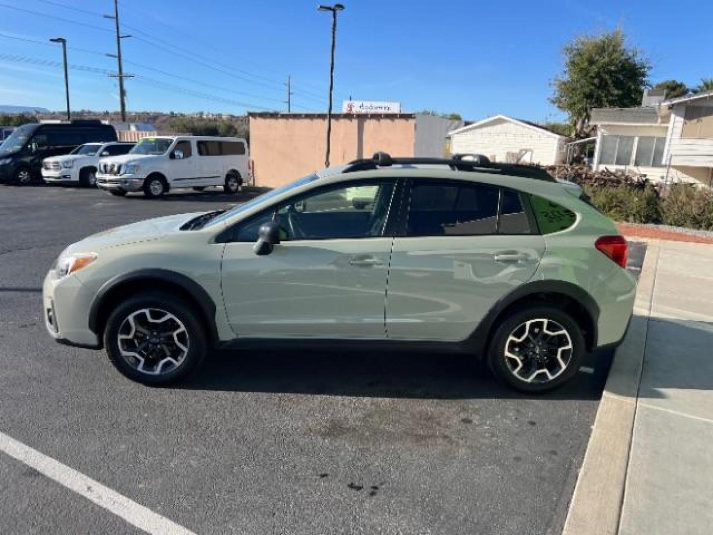 2017 Desert Khaki /Black Subaru Crosstrek 2.0i (JF2GPAACXHG) with an 2L H-4 DOHC engine, Manual transmission, located at 1865 East Red Hills Pkwy, St. George, 84770, (435) 628-0023, 37.120850, -113.543640 - Photo#3