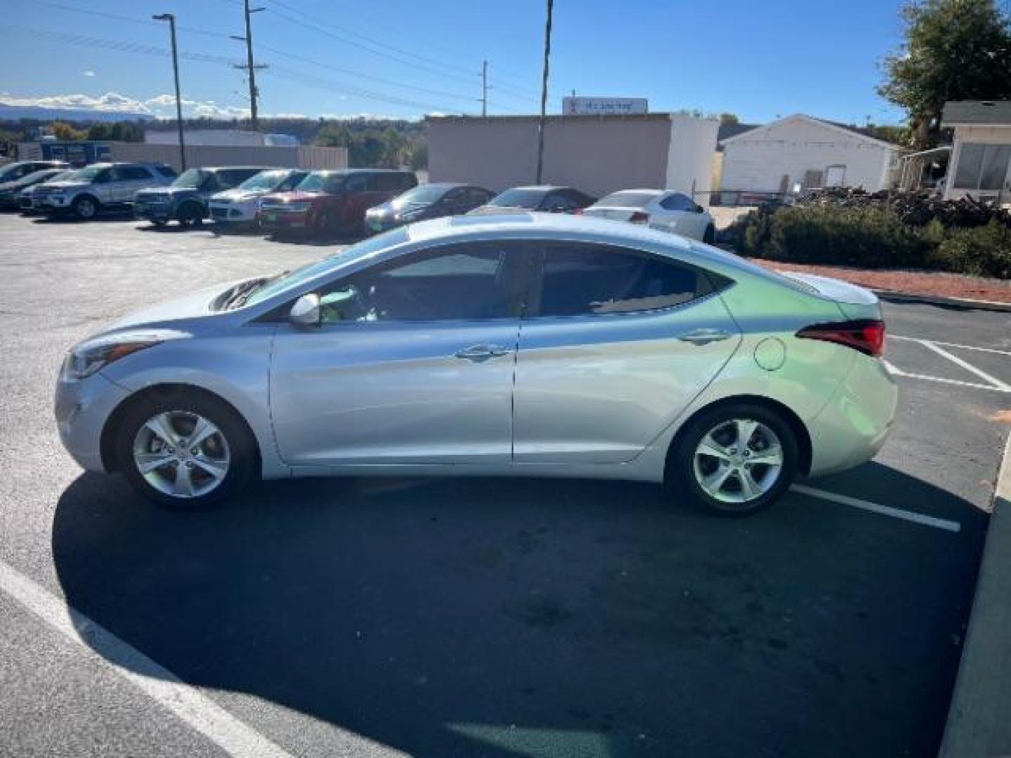 2016 Symphony Silver /Black Hyundai Elantra Value Edition (5NPDH4AE8GH) with an Nu 1.8L I-4 DOHC engine, Automatic transmission, located at 940 North Main Street, Cedar City, UT, 84720, (435) 628-0023, 37.692936, -113.061897 - We specialize in helping ALL people get the best financing available. No matter your credit score, good, bad or none we can get you an amazing rate. Had a bankruptcy, divorce, or repossessions? We give you the green light to get your credit back on the road. Low down and affordable payments that fit - Photo#3