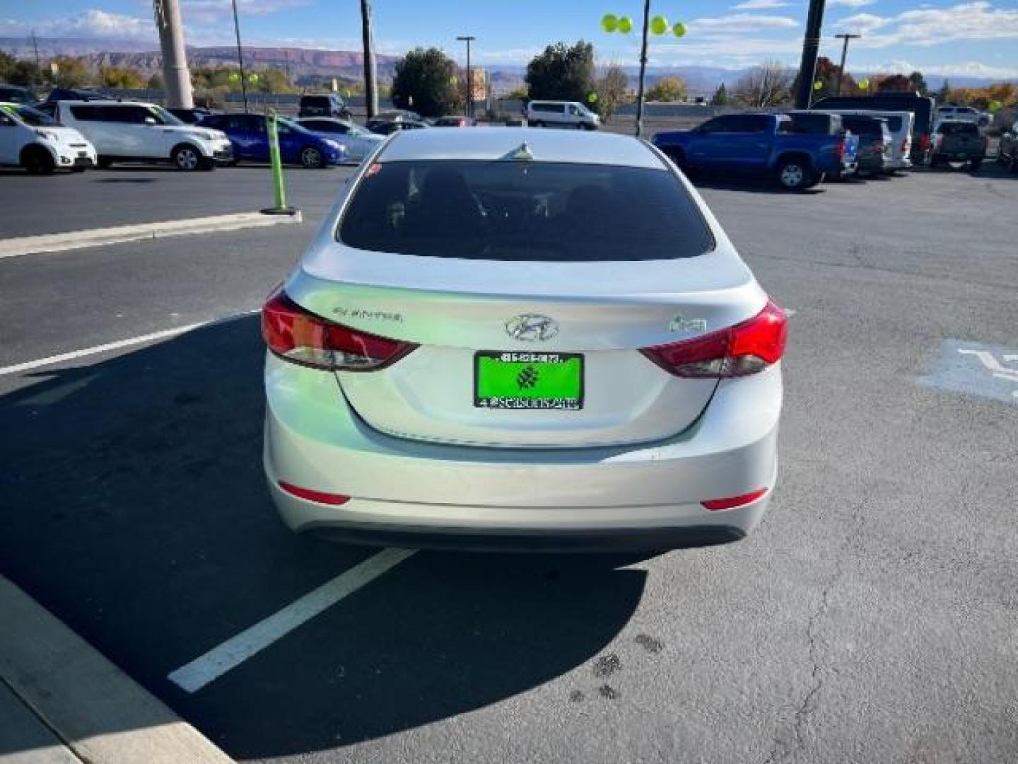 2016 Symphony Silver /Black Hyundai Elantra Value Edition (5NPDH4AE8GH) with an Nu 1.8L I-4 DOHC engine, Automatic transmission, located at 940 North Main Street, Cedar City, UT, 84720, (435) 628-0023, 37.692936, -113.061897 - We specialize in helping ALL people get the best financing available. No matter your credit score, good, bad or none we can get you an amazing rate. Had a bankruptcy, divorce, or repossessions? We give you the green light to get your credit back on the road. Low down and affordable payments that fit - Photo#5