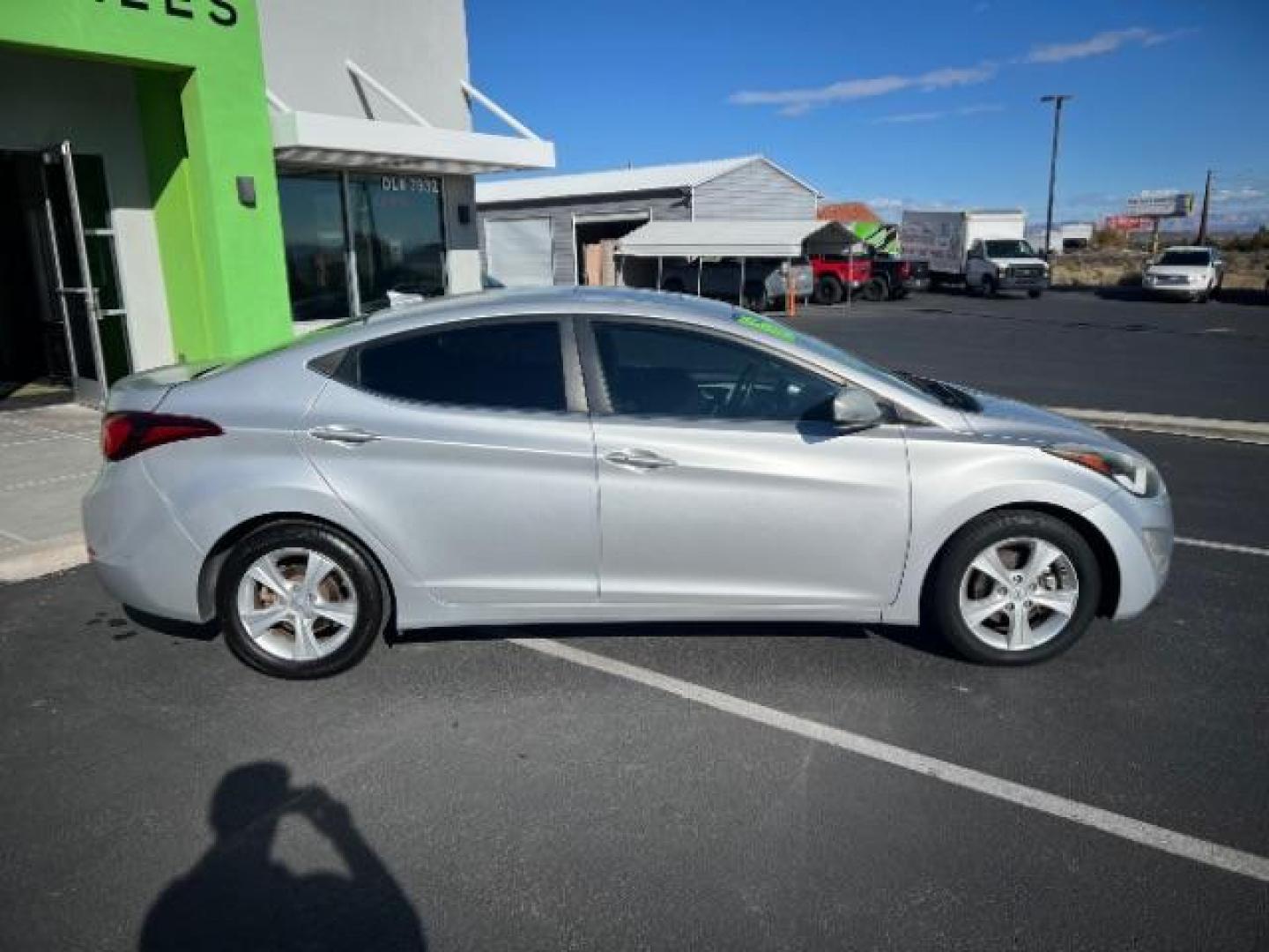 2016 Symphony Silver /Black Hyundai Elantra Value Edition (5NPDH4AE8GH) with an Nu 1.8L I-4 DOHC engine, Automatic transmission, located at 940 North Main Street, Cedar City, UT, 84720, (435) 628-0023, 37.692936, -113.061897 - We specialize in helping ALL people get the best financing available. No matter your credit score, good, bad or none we can get you an amazing rate. Had a bankruptcy, divorce, or repossessions? We give you the green light to get your credit back on the road. Low down and affordable payments that fit - Photo#7
