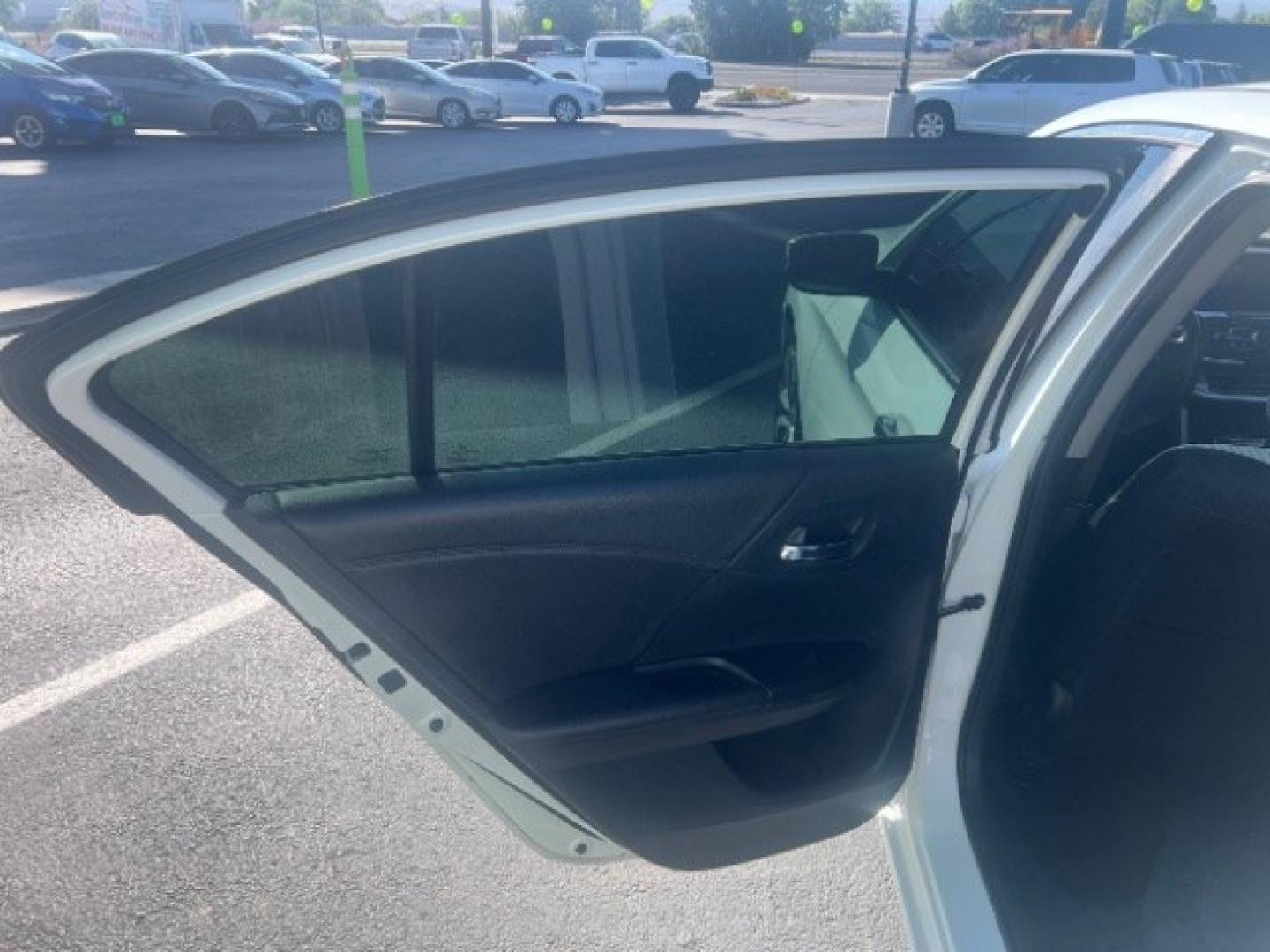 2015 White Orchid Pearl /Black Honda Accord Sport (1HGCR2F50FA) with an 2.4L I-4 gasoline direct injection engine, Automatic transmission, located at 1865 East Red Hills Pkwy, St. George, 84770, (435) 628-0023, 37.120850, -113.543640 - We specialize in helping ALL people get the best financing available. No matter your credit score, good, bad or none we can get you an amazing rate. Had a bankruptcy, divorce, or repossessions? We give you the green light to get your credit back on the road. Low down and affordable payments that fit- Photo#20