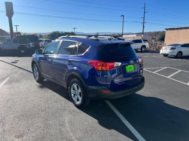 2014 Blue Crush Metallic /Ash Toyota RAV4 XLE (2T3RFREV7EW) with an 2.5L I-4 DOHC engine, Automatic transmission, located at 1865 East Red Hills Pkwy, St. George, 84770, (435) 628-0023, 37.120850, -113.543640 - Photo#4
