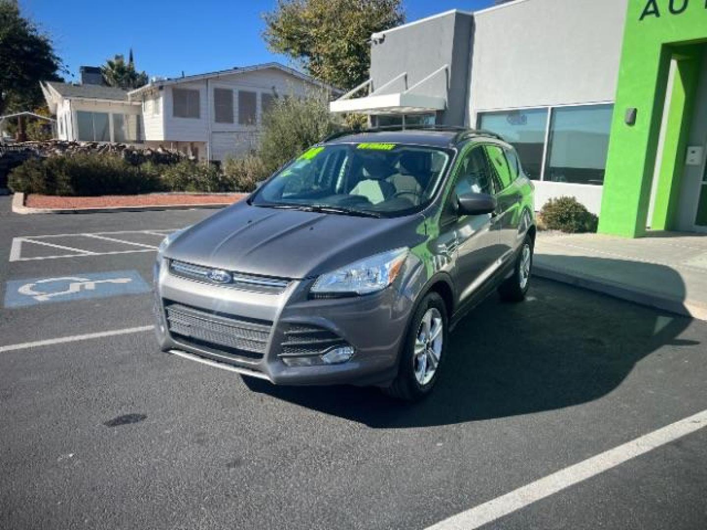 2014 Sterling Gray Metallic /Medium Light Stone Ford Escape SE (1FMCU9GX2EU) with an EcoBoost 1.6L I-4 gasoline direct injection engine, Automatic transmission, located at 1865 East Red Hills Pkwy, St. George, 84770, (435) 628-0023, 37.120850, -113.543640 - We specialize in helping ALL people get the best financing available. No matter your credit score, good, bad or none we can get you an amazing rate. Had a bankruptcy, divorce, or repossessions? We give you the green light to get your credit back on the road. Low down and affordable payments that fit - Photo#2