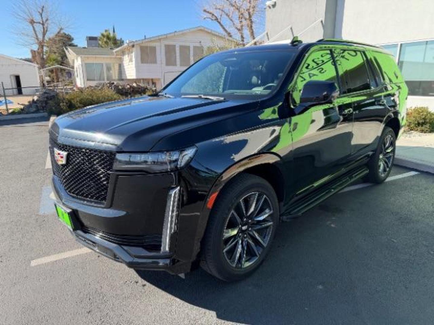 2023 Black Raven /Jet Black Cadillac Escalade 4WD Sport (1GYS4EKL6PR) with an EcoTec3 6.2L V-8 gasoline direct injection engine, Automatic transmission, located at 1865 East Red Hills Pkwy, St. George, 84770, (435) 628-0023, 37.120850, -113.543640- Photo#3