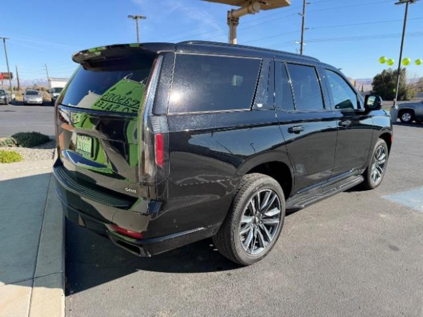 2023 Black Raven /Jet Black Cadillac Escalade 4WD Sport (1GYS4EKL6PR) with an EcoTec3 6.2L V-8 gasoline direct injection engine, Automatic transmission, located at 1865 East Red Hills Pkwy, St. George, 84770, (435) 628-0023, 37.120850, -113.543640- Photo#5