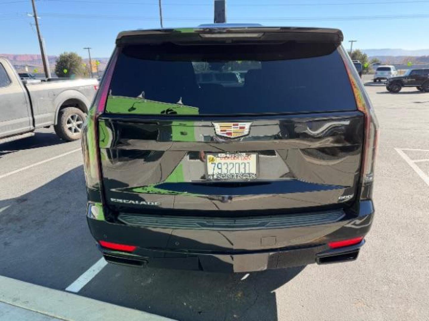 2023 Black Raven /Jet Black Cadillac Escalade 4WD Sport (1GYS4EKL6PR) with an EcoTec3 6.2L V-8 gasoline direct injection engine, Automatic transmission, located at 1865 East Red Hills Pkwy, St. George, 84770, (435) 628-0023, 37.120850, -113.543640- Photo#6