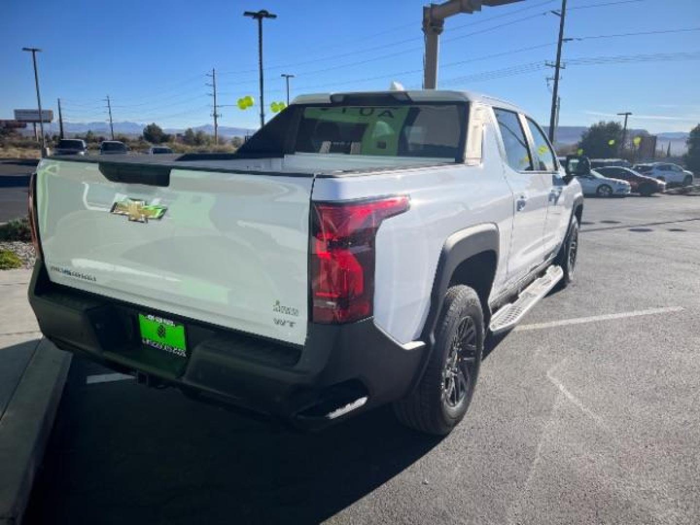 2024 Summit White /Jet Black Chevrolet Silverado EV Work Truck (1GC10UED0RU) with an ELECTRIC engine, Electric transmission, located at 1865 East Red Hills Pkwy, St. George, 84770, (435) 628-0023, 37.120850, -113.543640 - Photo#6