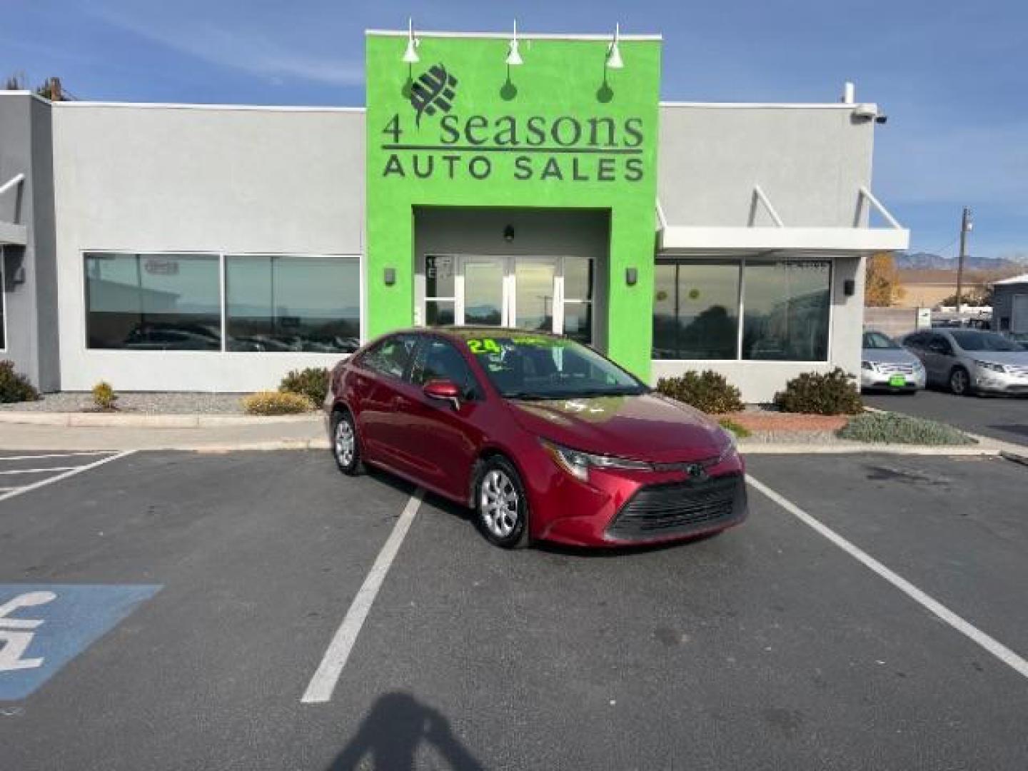 2024 Ruby Flare Pearl /Macadamia Toyota Corolla LE (5YFB4MDE4RP) with an Dynamic Force 2L I-4 port/direct injection engine, AUTOMATIC transmission, located at 1865 East Red Hills Pkwy, St. George, 84770, (435) 628-0023, 37.120850, -113.543640 - We specialize in helping ALL people get the best financing available. No matter your credit score, good, bad or none we can get you an amazing rate. Had a bankruptcy, divorce, or repossessions? We give you the green light to get your credit back on the road. Low down and affordable payments that fit - Photo#0