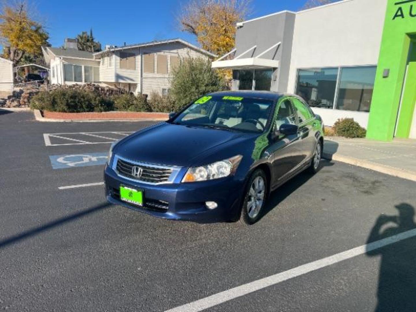 2009 Royal Blue Pearl /Ivory Honda Accord 3.5 EX-L (1HGCP36879A) with an 3.5L V-6 i-VTEC variable valve control engine, Automatic transmission, located at 940 North Main Street, Cedar City, UT, 84720, (435) 628-0023, 37.692936, -113.061897 - We specialize in helping ALL people get the best financing available. No matter your credit score, good, bad or none we can get you an amazing rate. Had a bankruptcy, divorce, or repossessions? We give you the green light to get your credit back on the road. Low down and affordable payments that fit - Photo#2