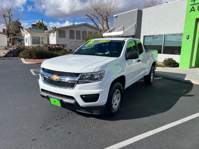 2019 Summit White /Jet Black/Dark Ash Chevrolet Colorado WT (1GCHTBEA1K1) with an 2.5L I-4 gasoline direct injection engine, Automatic transmission, located at 940 North Main Street, Cedar City, UT, 84720, (435) 628-0023, 37.692936, -113.061897 - We specialize in helping ALL people get the best financing available. No matter your credit score, good, bad or none we can get you an amazing rate. Had a bankruptcy, divorce, or repossessions? We give you the green light to get your credit back on the road. Low down and affordable payments that fit - Photo#2