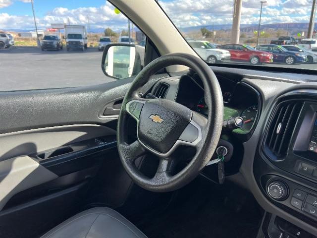 2019 Summit White /Jet Black/Dark Ash Chevrolet Colorado WT (1GCHTBEA1K1) with an 2.5L I-4 gasoline direct injection engine, Automatic transmission, located at 940 North Main Street, Cedar City, UT, 84720, (435) 628-0023, 37.692936, -113.061897 - We specialize in helping ALL people get the best financing available. No matter your credit score, good, bad or none we can get you an amazing rate. Had a bankruptcy, divorce, or repossessions? We give you the green light to get your credit back on the road. Low down and affordable payments that fit - Photo#28