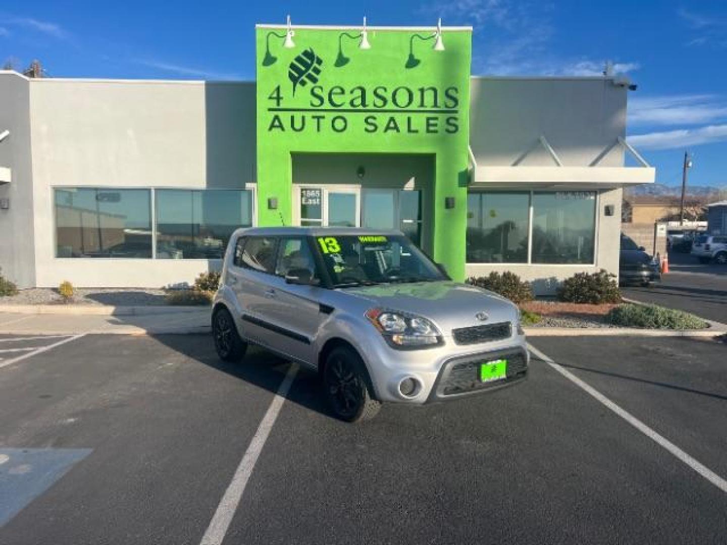 2013 Bright Silver Metallic /Black Kia Soul + (KNDJT2A66D7) with an 2L I-4 DOHC engine, Automatic transmission, located at 1865 East Red Hills Pkwy, St. George, 84770, (435) 628-0023, 37.120850, -113.543640 - We specialize in helping ALL people get the best financing available. No matter your credit score, good, bad or none we can get you an amazing rate. Had a bankruptcy, divorce, or repossessions? We give you the green light to get your credit back on the road. Low down and affordable payments that fit - Photo#0