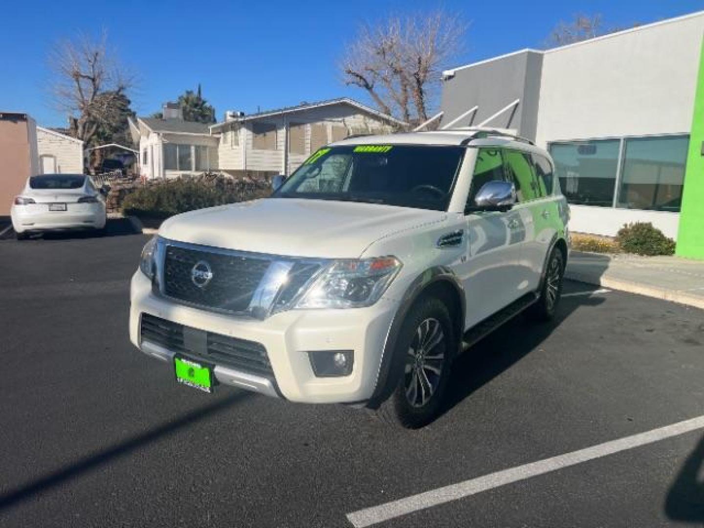 2017 Pearl White /Charcoal Nissan Armada SL (JN8AY2NC7H9) with an Endurance 5.6L V-8 gasoline direct injection engine, Automatic transmission, located at 940 North Main Street, Cedar City, UT, 84720, (435) 628-0023, 37.692936, -113.061897 - We specialize in helping ALL people get the best financing available. No matter your credit score, good, bad or none we can get you an amazing rate. Had a bankruptcy, divorce, or repossessions? We give you the green light to get your credit back on the road. Low down and affordable payments that fit - Photo#2