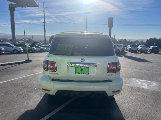 2017 Pearl White /Charcoal Nissan Armada SL (JN8AY2NC7H9) with an Endurance 5.6L V-8 gasoline direct injection engine, Automatic transmission, located at 940 North Main Street, Cedar City, UT, 84720, (435) 628-0023, 37.692936, -113.061897 - We specialize in helping ALL people get the best financing available. No matter your credit score, good, bad or none we can get you an amazing rate. Had a bankruptcy, divorce, or repossessions? We give you the green light to get your credit back on the road. Low down and affordable payments that fit - Photo#5