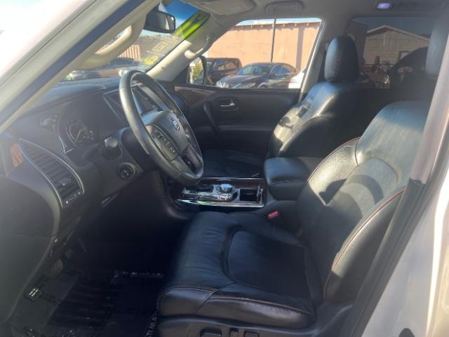 2017 Pearl White /Charcoal Nissan Armada SL (JN8AY2NC7H9) with an Endurance 5.6L V-8 gasoline direct injection engine, Automatic transmission, located at 940 North Main Street, Cedar City, UT, 84720, (435) 628-0023, 37.692936, -113.061897 - We specialize in helping ALL people get the best financing available. No matter your credit score, good, bad or none we can get you an amazing rate. Had a bankruptcy, divorce, or repossessions? We give you the green light to get your credit back on the road. Low down and affordable payments that fit - Photo#14