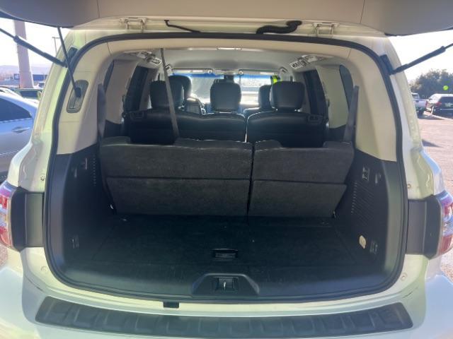 2017 Pearl White /Charcoal Nissan Armada SL (JN8AY2NC7H9) with an Endurance 5.6L V-8 gasoline direct injection engine, Automatic transmission, located at 940 North Main Street, Cedar City, UT, 84720, (435) 628-0023, 37.692936, -113.061897 - We specialize in helping ALL people get the best financing available. No matter your credit score, good, bad or none we can get you an amazing rate. Had a bankruptcy, divorce, or repossessions? We give you the green light to get your credit back on the road. Low down and affordable payments that fit - Photo#28