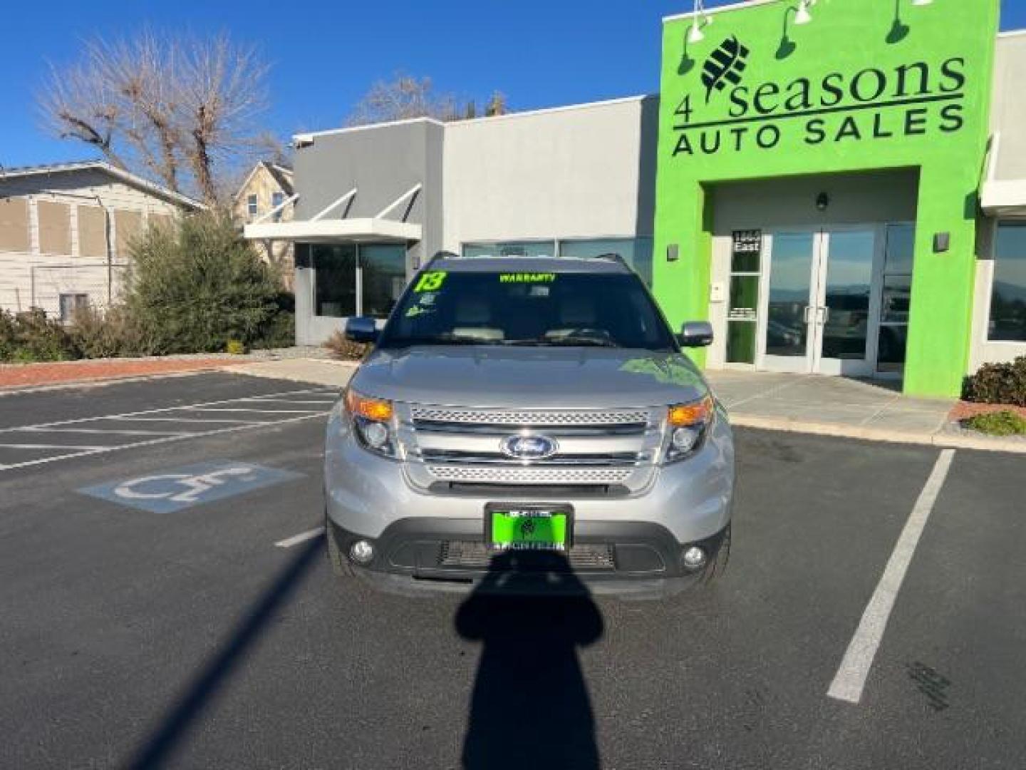 2013 Ingot Silver Metallic /Medium Light Stone Ford Explorer Limited (1FM5K7F85DG) with an EcoBoost 2L I-4 gasoline direct injection engine, Automatic transmission, located at 940 North Main Street, Cedar City, UT, 84720, (435) 628-0023, 37.692936, -113.061897 - Photo#1