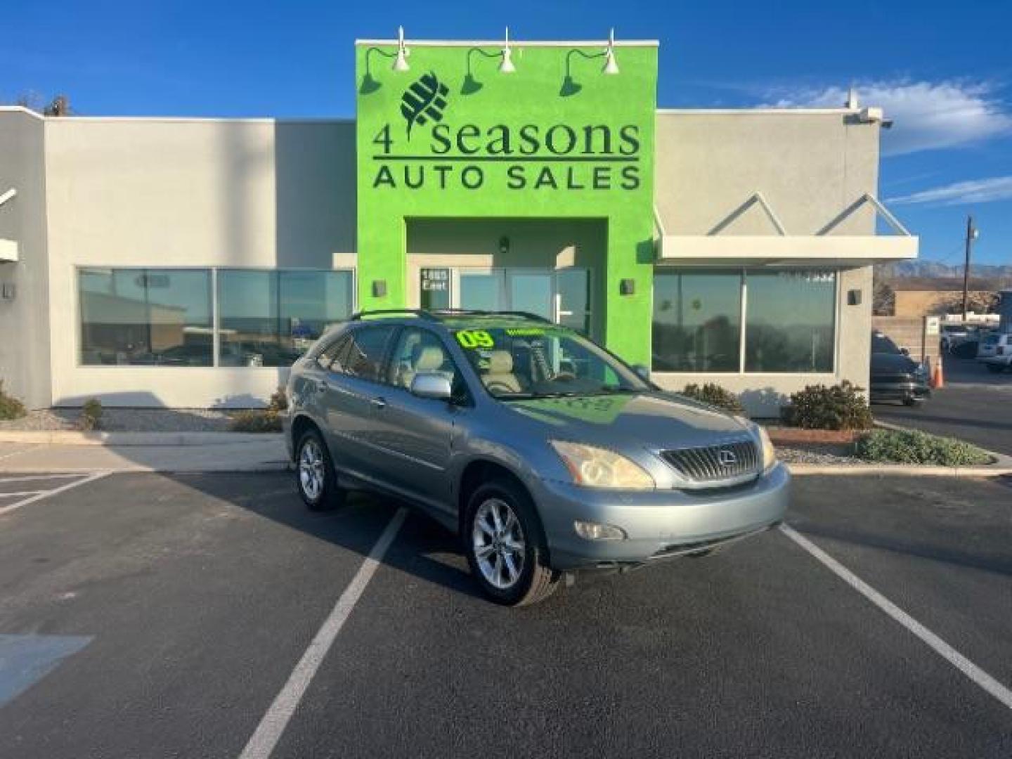 2009 Light Blue /Tan Leather Interior Lexus RX 350 FWD (2T2GK31U99C) , Automatic transmission, located at 1865 East Red Hills Pkwy, St. George, 84770, (435) 628-0023, 37.120850, -113.543640 - Photo#0