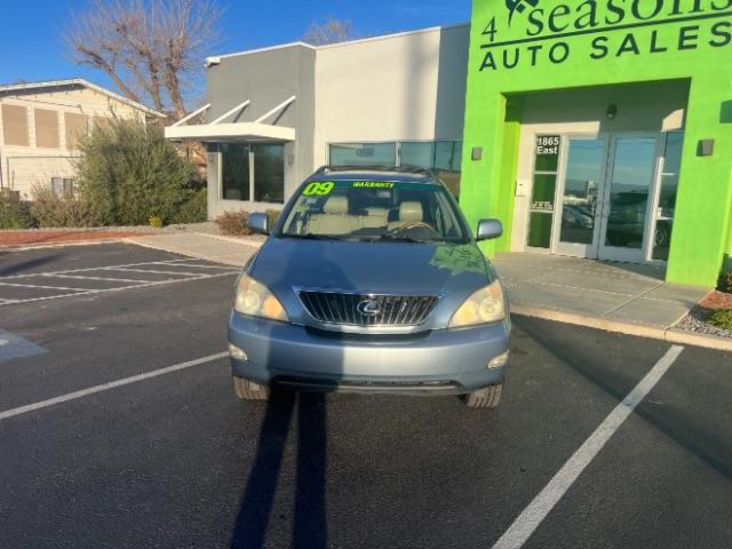 2009 Light Blue /Tan Leather Interior Lexus RX 350 FWD (2T2GK31U99C) , Automatic transmission, located at 1865 East Red Hills Pkwy, St. George, 84770, (435) 628-0023, 37.120850, -113.543640 - Photo#1