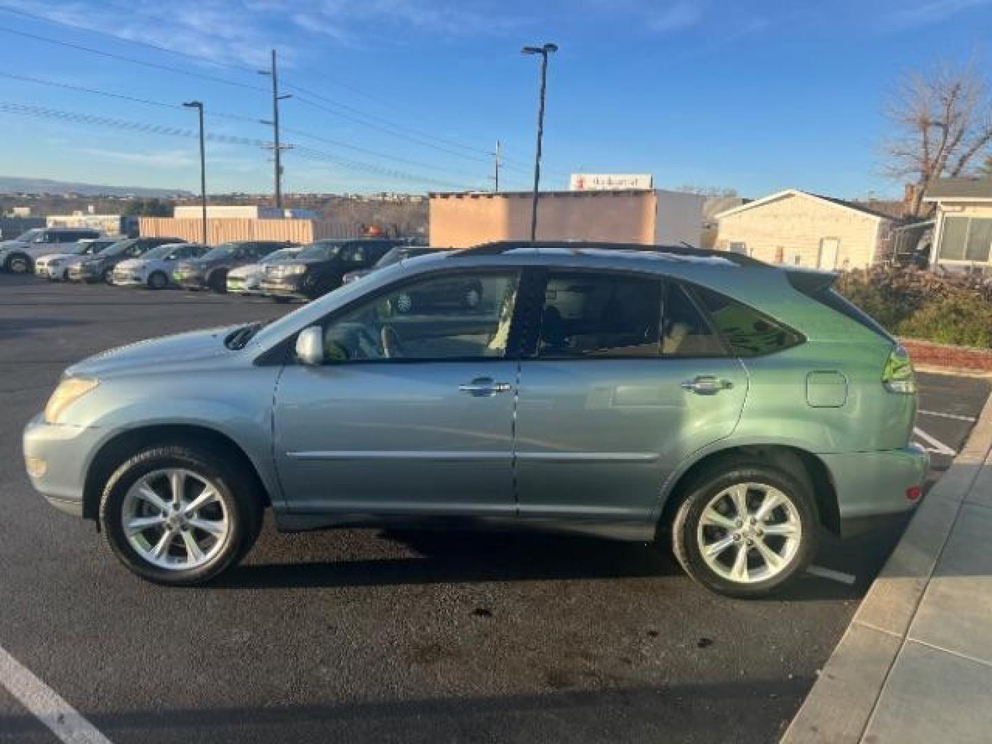 2009 Light Blue /Tan Leather Interior Lexus RX 350 FWD (2T2GK31U99C) , Automatic transmission, located at 1865 East Red Hills Pkwy, St. George, 84770, (435) 628-0023, 37.120850, -113.543640 - Photo#3