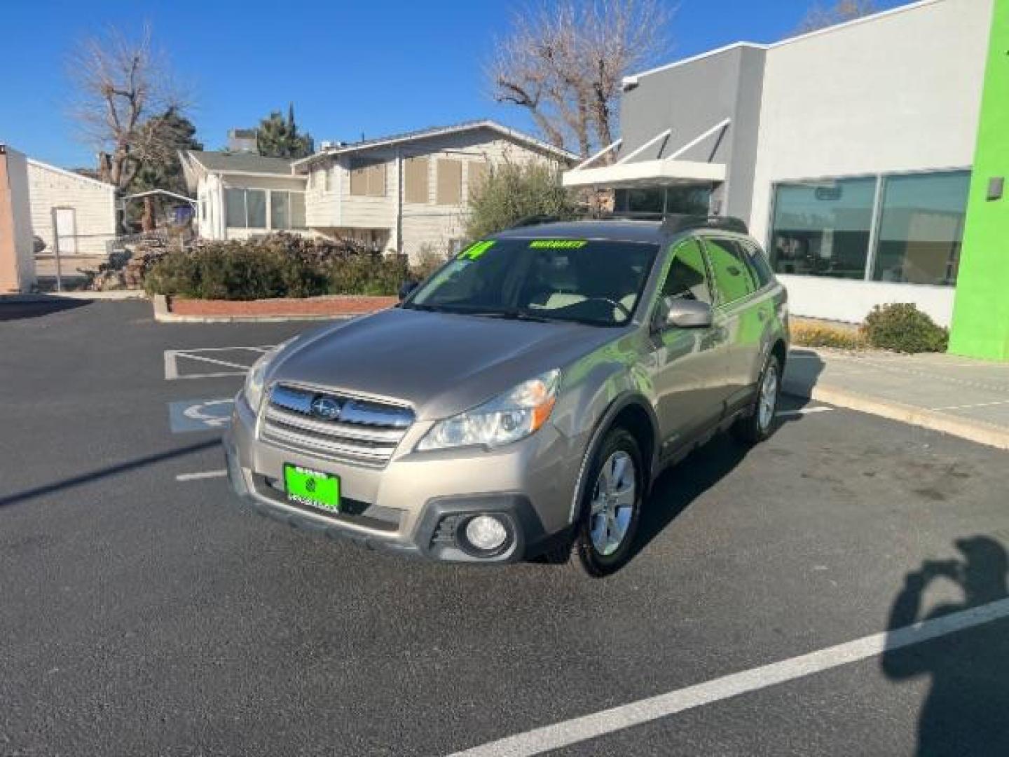 2014 Ice Silver Metallic /Ivory Subaru Outback 2.5i Premium (4S4BRCCC3E3) with an 2.5L H-4 DOHC engine, Automatic transmission, located at 940 North Main Street, Cedar City, UT, 84720, (435) 628-0023, 37.692936, -113.061897 - We specialize in helping ALL people get the best financing available. No matter your credit score, good, bad or none we can get you an amazing rate. Had a bankruptcy, divorce, or repossessions? We give you the green light to get your credit back on the road. Low down and affordable payments that fit - Photo#2