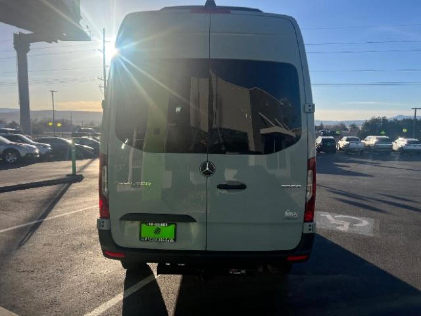 2024 Graphite Grey /Black Mercedes-Benz Sprinter 2500 Standard Roof 4-Cyl Diesel HO (W1Z4NFVY8RP) with an 2L I-4 diesel direct injection engine, Automatic transmission, located at 1865 East Red Hills Pkwy, St. George, 84770, (435) 628-0023, 37.120850, -113.543640 - AWD 2024 Sprinter 2500 with 12 leather seats. Ready to take the whole family offroad or through the snow. Rear A/C, Diesel, Tow Hitch, Aftermarket wheels, new tires, Stepsides, 360 parking camera, cruise control, All Wheel drive. Call or text 4 Seasons Auto St George ut #7932 - Photo#5