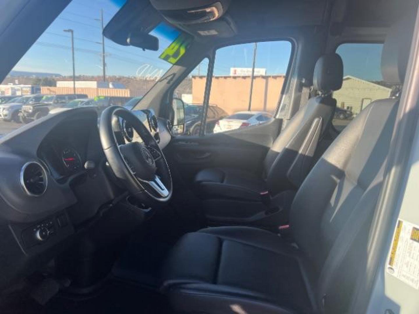 2024 Graphite Grey /Black Mercedes-Benz Sprinter 2500 Standard Roof 4-Cyl Diesel HO (W1Z4NFVY8RP) with an 2L I-4 diesel direct injection engine, Automatic transmission, located at 1865 East Red Hills Pkwy, St. George, 84770, (435) 628-0023, 37.120850, -113.543640 - AWD 2024 Sprinter 2500 with 12 leather seats. Ready to take the whole family offroad or through the snow. Rear A/C, Diesel, Tow Hitch, Aftermarket wheels, new tires, Stepsides, 360 parking camera, cruise control, All Wheel drive. Call or text 4 Seasons Auto St George ut #7932 - Photo#14