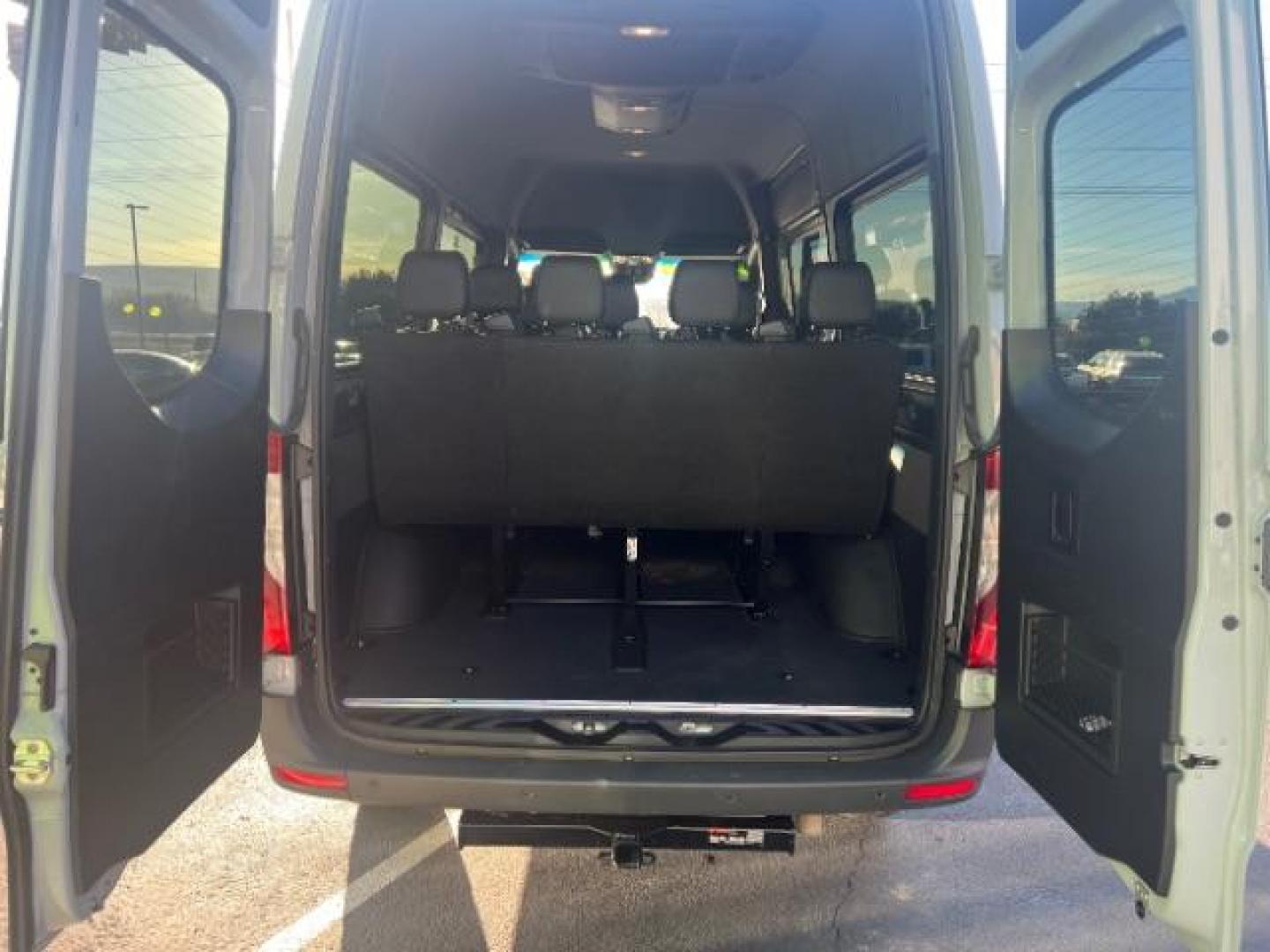 2024 Graphite Grey /Black Mercedes-Benz Sprinter 2500 Standard Roof 4-Cyl Diesel HO (W1Z4NFVY8RP) with an 2L I-4 diesel direct injection engine, Automatic transmission, located at 1865 East Red Hills Pkwy, St. George, 84770, (435) 628-0023, 37.120850, -113.543640 - AWD 2024 Sprinter 2500 with 12 leather seats. Ready to take the whole family offroad or through the snow. Rear A/C, Diesel, Tow Hitch, Aftermarket wheels, new tires, Stepsides, 360 parking camera, cruise control, All Wheel drive. Call or text 4 Seasons Auto St George ut #7932 - Photo#19