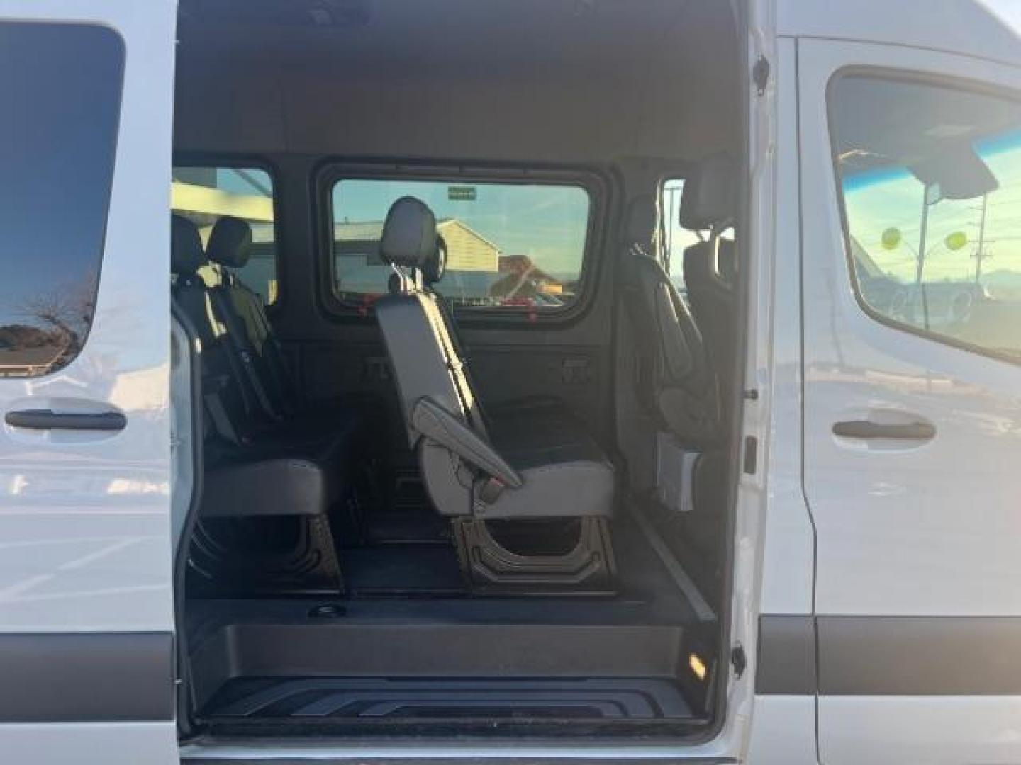 2024 Graphite Grey /Black Mercedes-Benz Sprinter 2500 Standard Roof 4-Cyl Diesel HO (W1Z4NFVY8RP) with an 2L I-4 diesel direct injection engine, Automatic transmission, located at 1865 East Red Hills Pkwy, St. George, 84770, (435) 628-0023, 37.120850, -113.543640 - AWD 2024 Sprinter 2500 with 12 leather seats. Ready to take the whole family offroad or through the snow. Rear A/C, Diesel, Tow Hitch, Aftermarket wheels, new tires, Stepsides, 360 parking camera, cruise control, All Wheel drive. Call or text 4 Seasons Auto St George ut #7932 - Photo#20