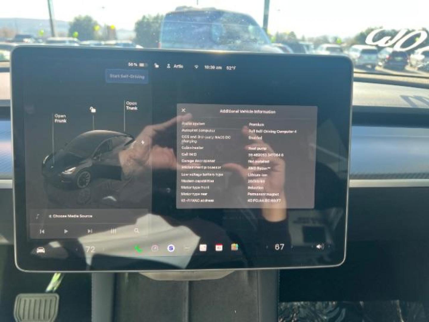 2023 Solid Black /Black Tesla Model Y Long Range Dual Motor All-Wheel Drive | AWD (7SAYGAEE8PF) with an ELECTRIC engine, Electric transmission, located at 1865 East Red Hills Pkwy, St. George, 84770, (435) 628-0023, 37.120850, -113.543640 - Blacked out Long Range AWD model Y with Hardware 4 AND 3rd row. Truly rare and hard to find. Hardware 4 is needed for latest FSD. Also has power roof shade, roof rack, trim, blacked out tail lights, new tires. Excellent condition. Battery charges to 300, Runs a drives perfect. Factory warranty on - Photo#2