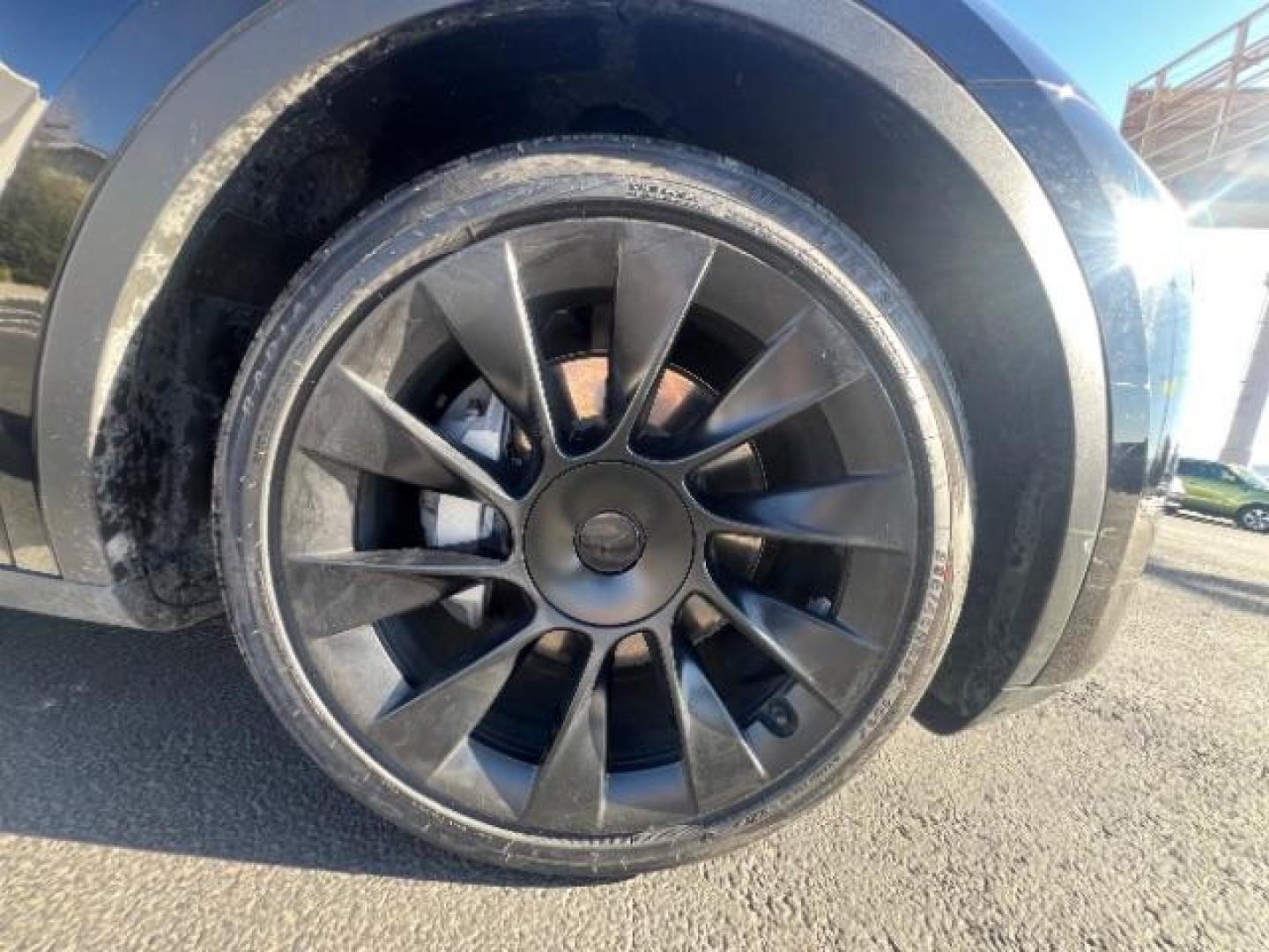 2023 Solid Black /Black Tesla Model Y Long Range Dual Motor All-Wheel Drive | AWD (7SAYGAEE8PF) with an ELECTRIC engine, Electric transmission, located at 1865 East Red Hills Pkwy, St. George, 84770, (435) 628-0023, 37.120850, -113.543640 - Blacked out Long Range AWD model Y with Hardware 4 AND 3rd row. Truly rare and hard to find. Hardware 4 is needed for latest FSD. Also has power roof shade, roof rack, trim, blacked out tail lights, new tires. Excellent condition. Battery charges to 300, Runs a drives perfect. Factory warranty on - Photo#10