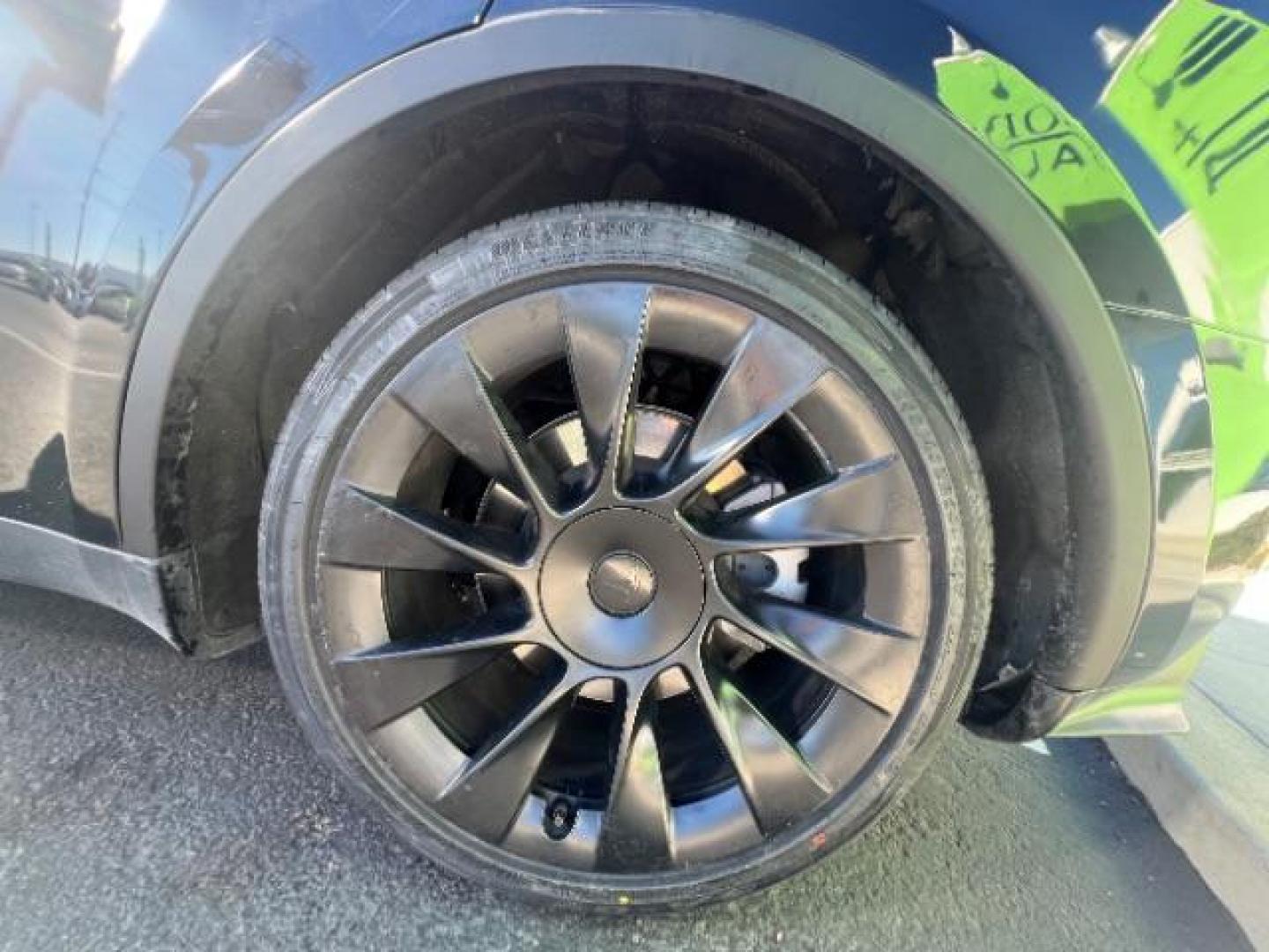 2023 Solid Black /Black Tesla Model Y Long Range Dual Motor All-Wheel Drive | AWD (7SAYGAEE8PF) with an ELECTRIC engine, Electric transmission, located at 1865 East Red Hills Pkwy, St. George, 84770, (435) 628-0023, 37.120850, -113.543640 - Blacked out Long Range AWD model Y with Hardware 4 AND 3rd row. Truly rare and hard to find. Hardware 4 is needed for latest FSD. Also has power roof shade, roof rack, trim, blacked out tail lights, new tires. Excellent condition. Battery charges to 300, Runs a drives perfect. Factory warranty on - Photo#12