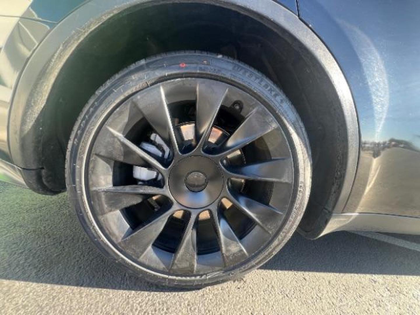 2023 Solid Black /Black Tesla Model Y Long Range Dual Motor All-Wheel Drive | AWD (7SAYGAEE8PF) with an ELECTRIC engine, Electric transmission, located at 1865 East Red Hills Pkwy, St. George, 84770, (435) 628-0023, 37.120850, -113.543640 - Blacked out Long Range AWD model Y with Hardware 4 AND 3rd row. Truly rare and hard to find. Hardware 4 is needed for latest FSD. Also has power roof shade, roof rack, trim, blacked out tail lights, new tires. Excellent condition. Battery charges to 300, Runs a drives perfect. Factory warranty on - Photo#13