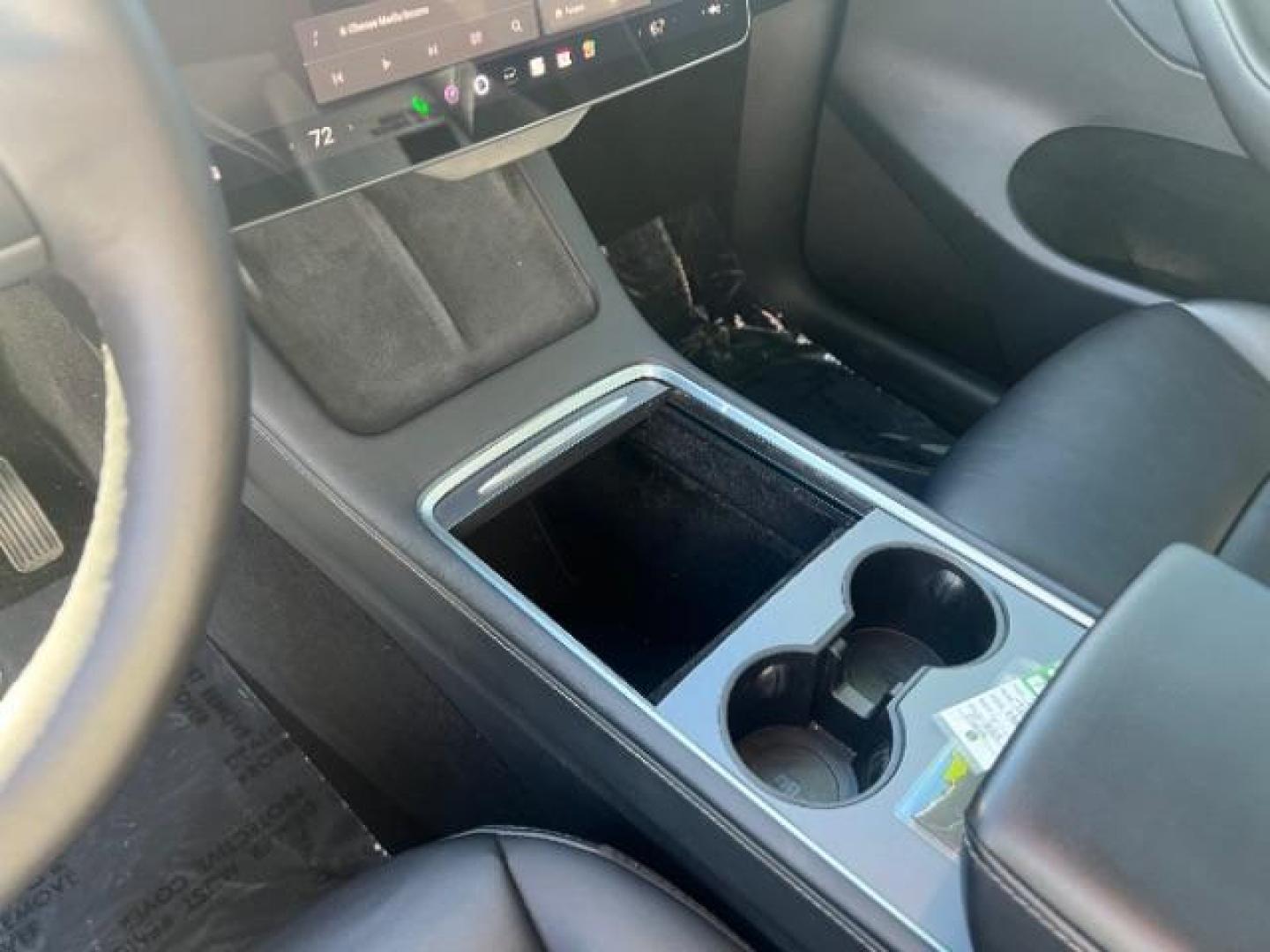 2023 Solid Black /Black Tesla Model Y Long Range Dual Motor All-Wheel Drive | AWD (7SAYGAEE8PF) with an ELECTRIC engine, Electric transmission, located at 1865 East Red Hills Pkwy, St. George, 84770, (435) 628-0023, 37.120850, -113.543640 - Blacked out Long Range AWD model Y with Hardware 4 AND 3rd row. Truly rare and hard to find. Hardware 4 is needed for latest FSD. Also has power roof shade, roof rack, trim, blacked out tail lights, new tires. Excellent condition. Battery charges to 300, Runs a drives perfect. Factory warranty on - Photo#18