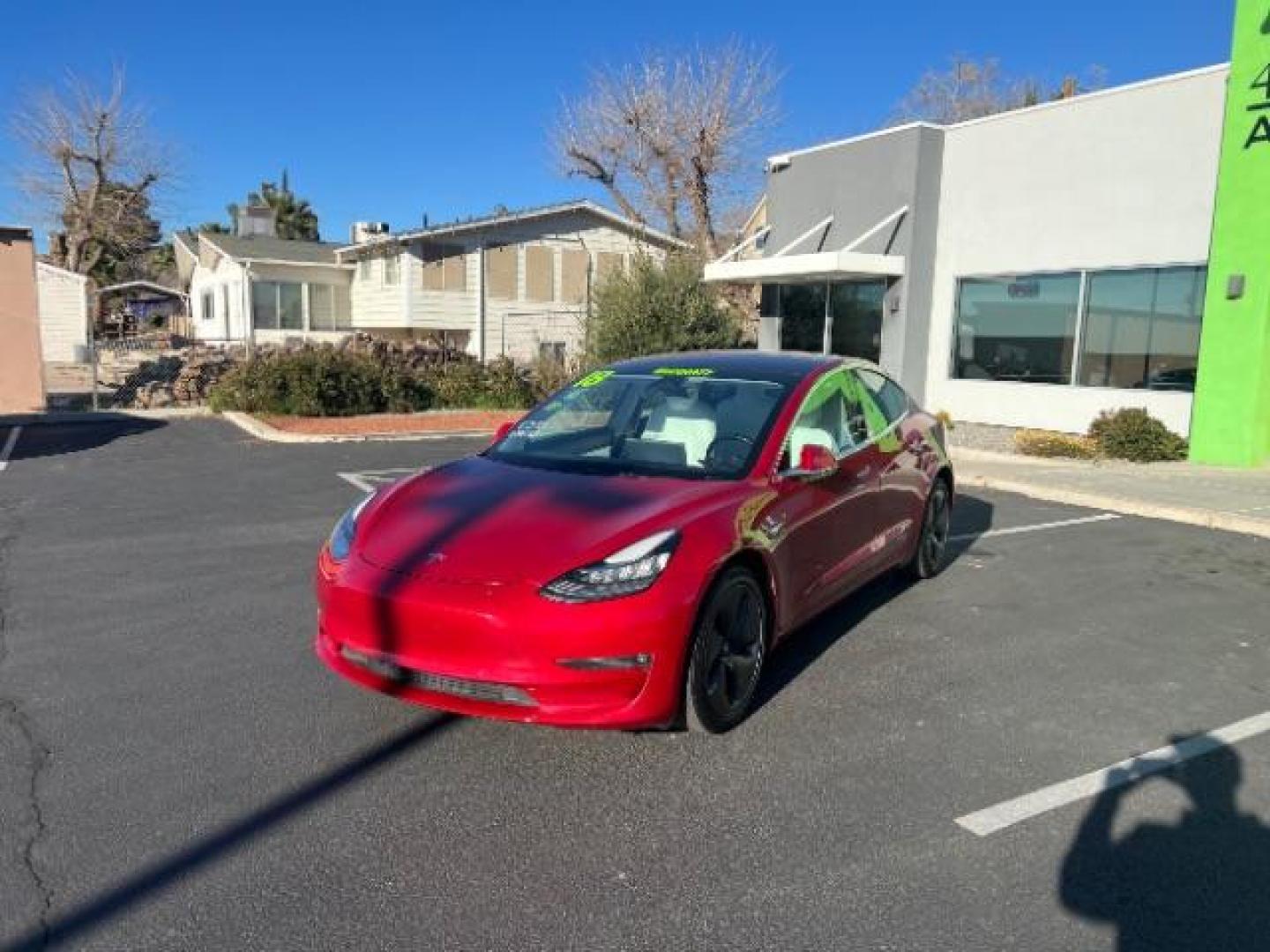2018 Red Multi-Coat /White Tesla Model 3 Long Range (5YJ3E1EBXJF) with an ELECTRIC engine, Automatic transmission, located at 1865 East Red Hills Pkwy, St. George, 84770, (435) 628-0023, 37.120850, -113.543640 - Beautiful red on white model 3 Long range with Full Self Driving software PAID FOR! ($8k value) and Acceleration boost PAID FOR ($2k value). Every Tesla we sell comes with a charger. Not even Tesla does that! Great condition, Excellent battery health 280 on full charge. Full Tesla motor and batte - Photo#4