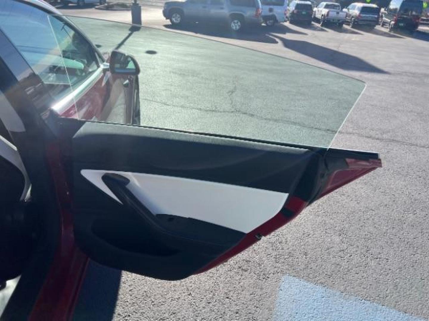 2018 Red Multi-Coat /White Tesla Model 3 Long Range (5YJ3E1EBXJF) with an ELECTRIC engine, Automatic transmission, located at 1865 East Red Hills Pkwy, St. George, 84770, (435) 628-0023, 37.120850, -113.543640 - Beautiful red on white model 3 Long range with Full Self Driving software PAID FOR! ($8k value) and Acceleration boost PAID FOR ($2k value). Every Tesla we sell comes with a charger. Not even Tesla does that! Great condition, Excellent battery health 280 on full charge. Full Tesla motor and batte - Photo#25