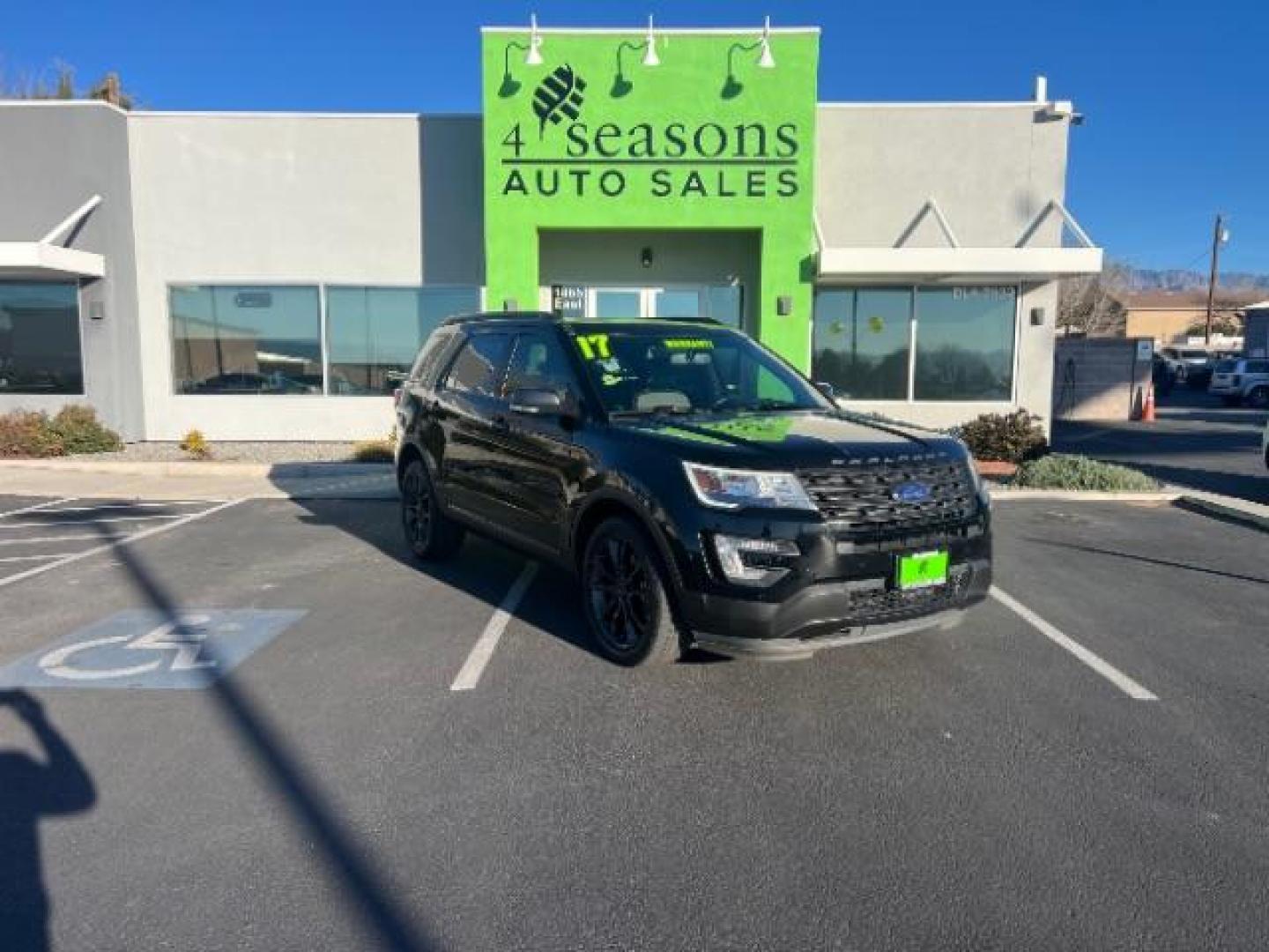 2017 Shadow Black /Ebony Black Ford Explorer XLT (1FM5K8D81HG) with an EcoBoost 2.3L I-4 gasoline direct injection engine, Automatic transmission, located at 940 North Main Street, Cedar City, UT, 84720, (435) 628-0023, 37.692936, -113.061897 - We specialize in helping ALL people get the best financing available. No matter your credit score, good, bad or none we can get you an amazing rate. Had a bankruptcy, divorce, or repossessions? We give you the green light to get your credit back on the road. Low down and affordable payments that fit - Photo#0