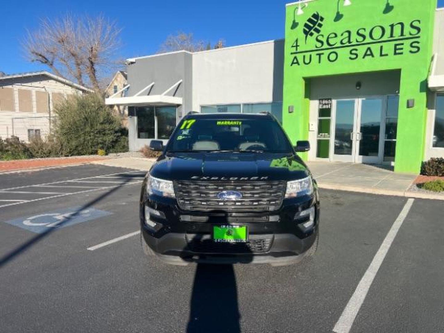 2017 Shadow Black /Ebony Black Ford Explorer XLT (1FM5K8D81HG) with an EcoBoost 2.3L I-4 gasoline direct injection engine, Automatic transmission, located at 940 North Main Street, Cedar City, UT, 84720, (435) 628-0023, 37.692936, -113.061897 - We specialize in helping ALL people get the best financing available. No matter your credit score, good, bad or none we can get you an amazing rate. Had a bankruptcy, divorce, or repossessions? We give you the green light to get your credit back on the road. Low down and affordable payments that fit - Photo#1