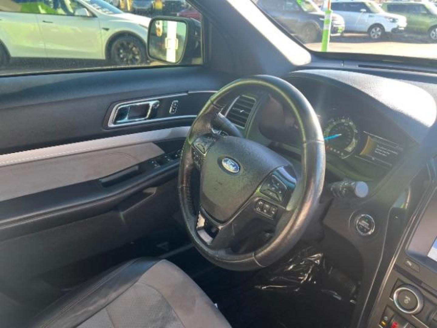 2017 Shadow Black /Ebony Black Ford Explorer XLT (1FM5K8D81HG) with an EcoBoost 2.3L I-4 gasoline direct injection engine, Automatic transmission, located at 940 North Main Street, Cedar City, UT, 84720, (435) 628-0023, 37.692936, -113.061897 - We specialize in helping ALL people get the best financing available. No matter your credit score, good, bad or none we can get you an amazing rate. Had a bankruptcy, divorce, or repossessions? We give you the green light to get your credit back on the road. Low down and affordable payments that fit - Photo#33