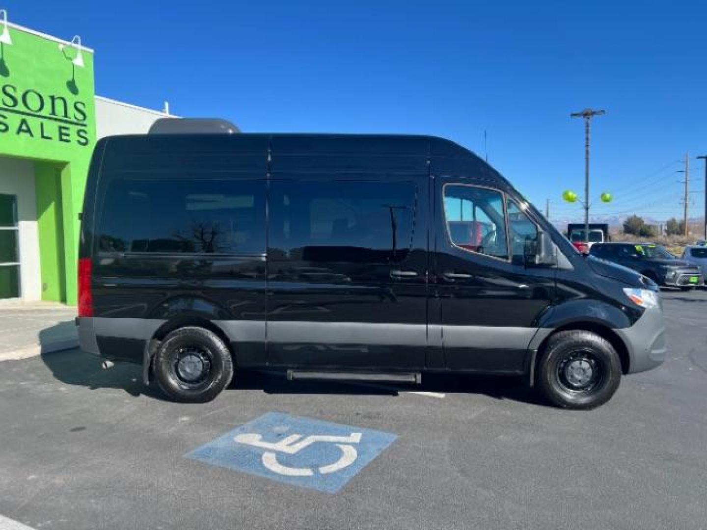 2025 Obsidian Black Metallic /Black Mercedes-Benz Sprinter 2500 Standard Roof 4-Cyl Diesel HO | Standard Roof 4-Cyl Diesel HO Select (W1Z4NFHY1SP) with an 2L I-4 diesel direct injection engine, Automatic transmission, located at 1865 East Red Hills Pkwy, St. George, 84770, (435) 628-0023, 37.120850, -113.543640 - Photo#7